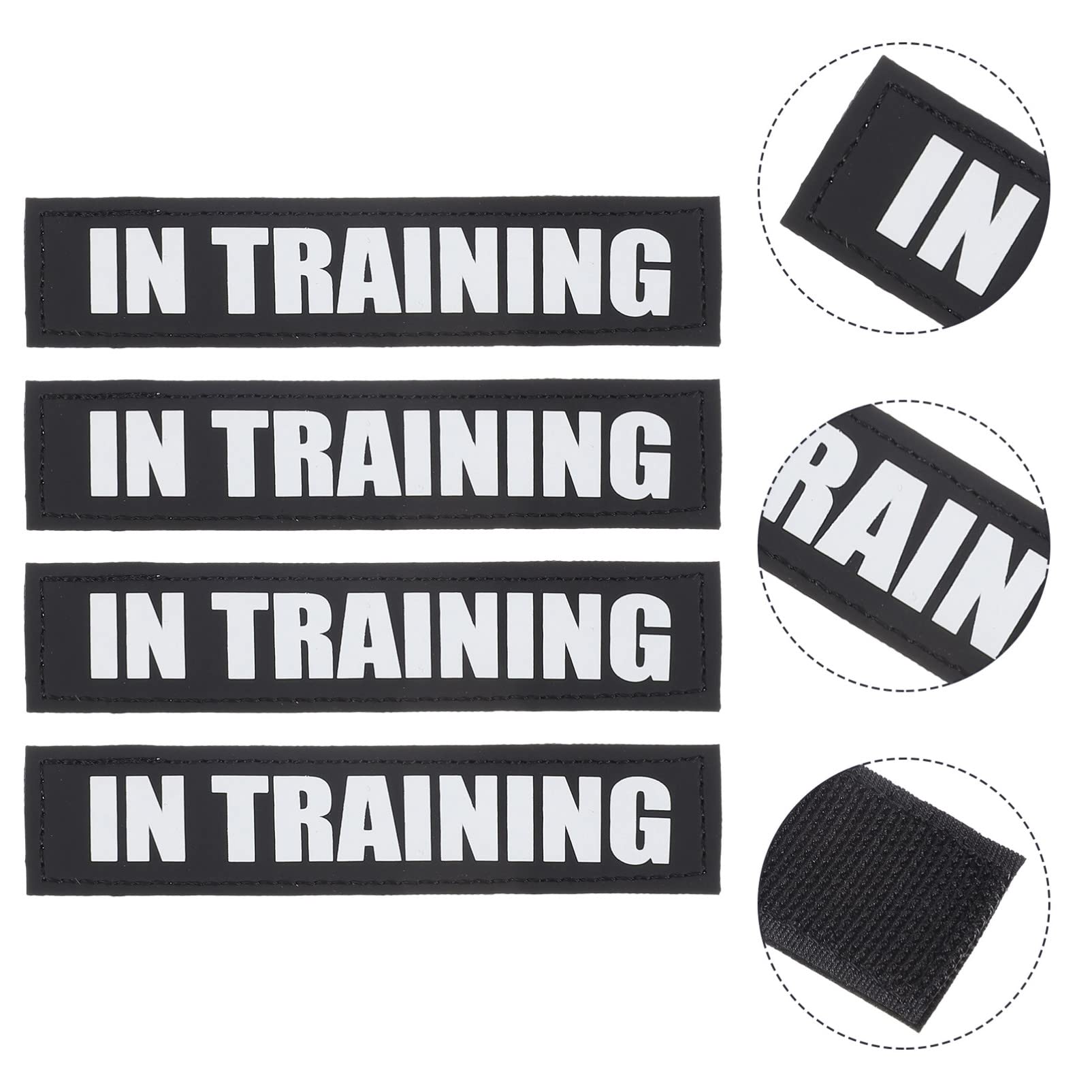 Balacoo 2 Packs Reflective Dog Harness Vest with Removable Service Dog Patches - High Visibility Pet Safety Gear for Night Walking, Running & Outdoor Adventures