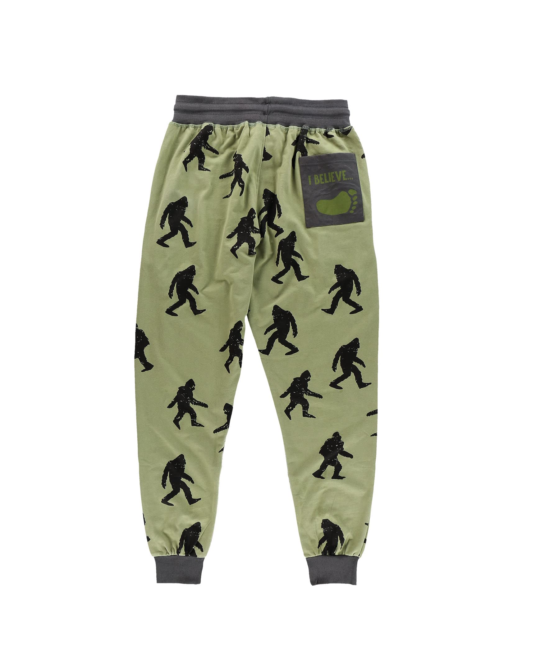 Lazy One Men's Jogger Sweatpants - Soft, Warm Fleece Lounge Pants with Pockets for Home, Gym & Outdoor Activities