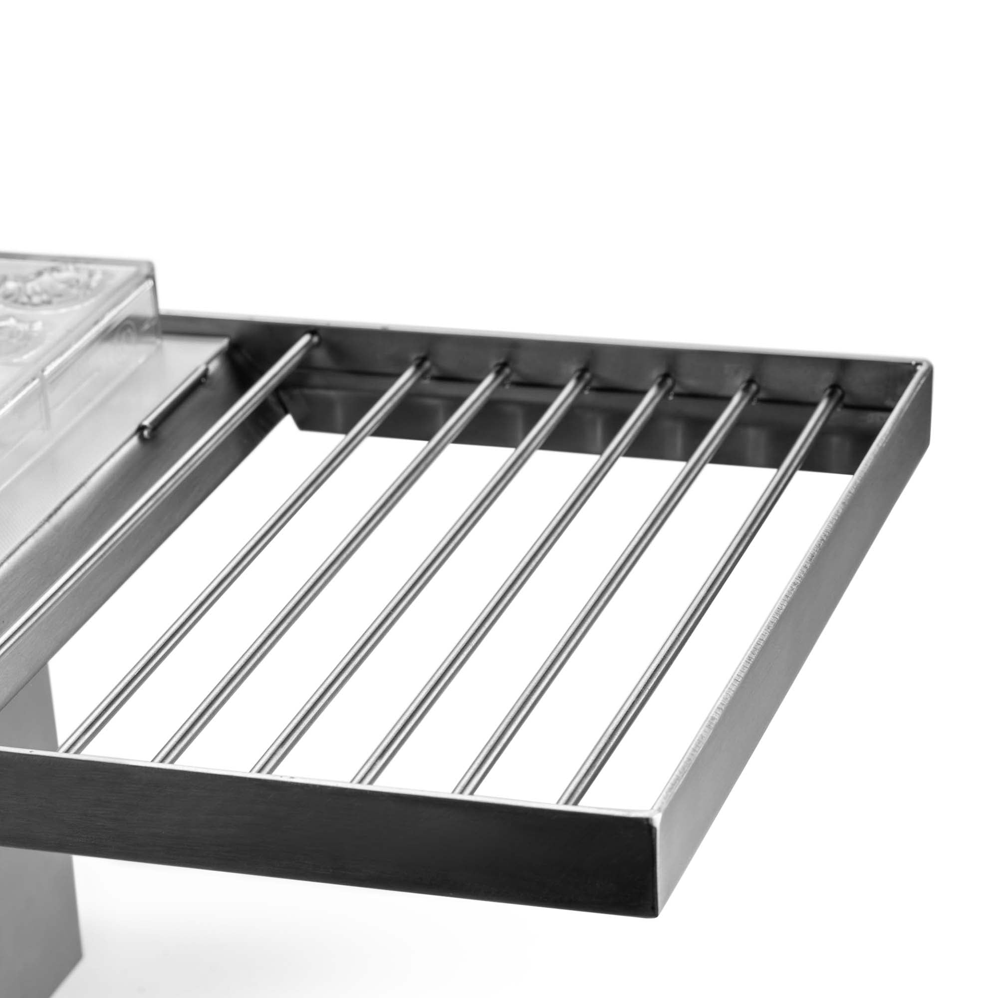 Premium Chocolate Vibrating Table with Adjustable Grid - Perfect for Chocolate Tempering, Candy Making & Dessert Decorating at Home or Commercial Kitchens