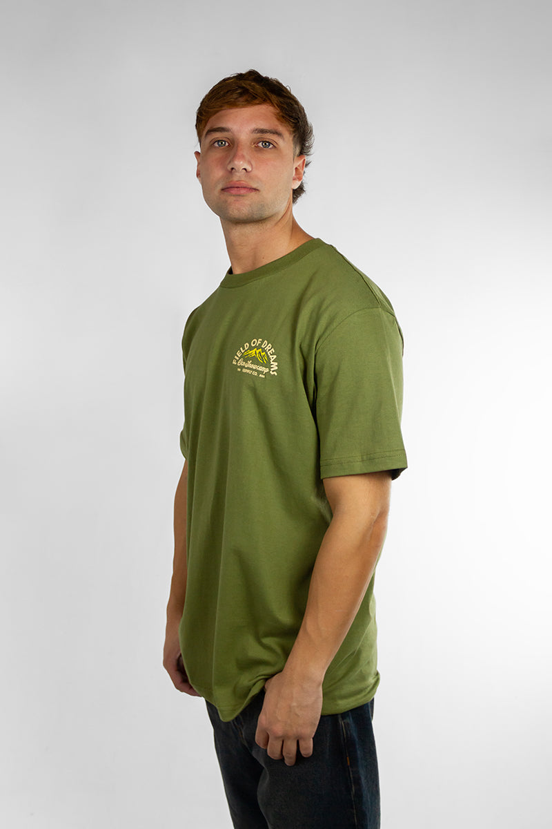 Original Ocn H T-Shirt - Green 606R3 - Comfortable Cotton Tee for Casual Wear, Street Style & Everyday Outfits