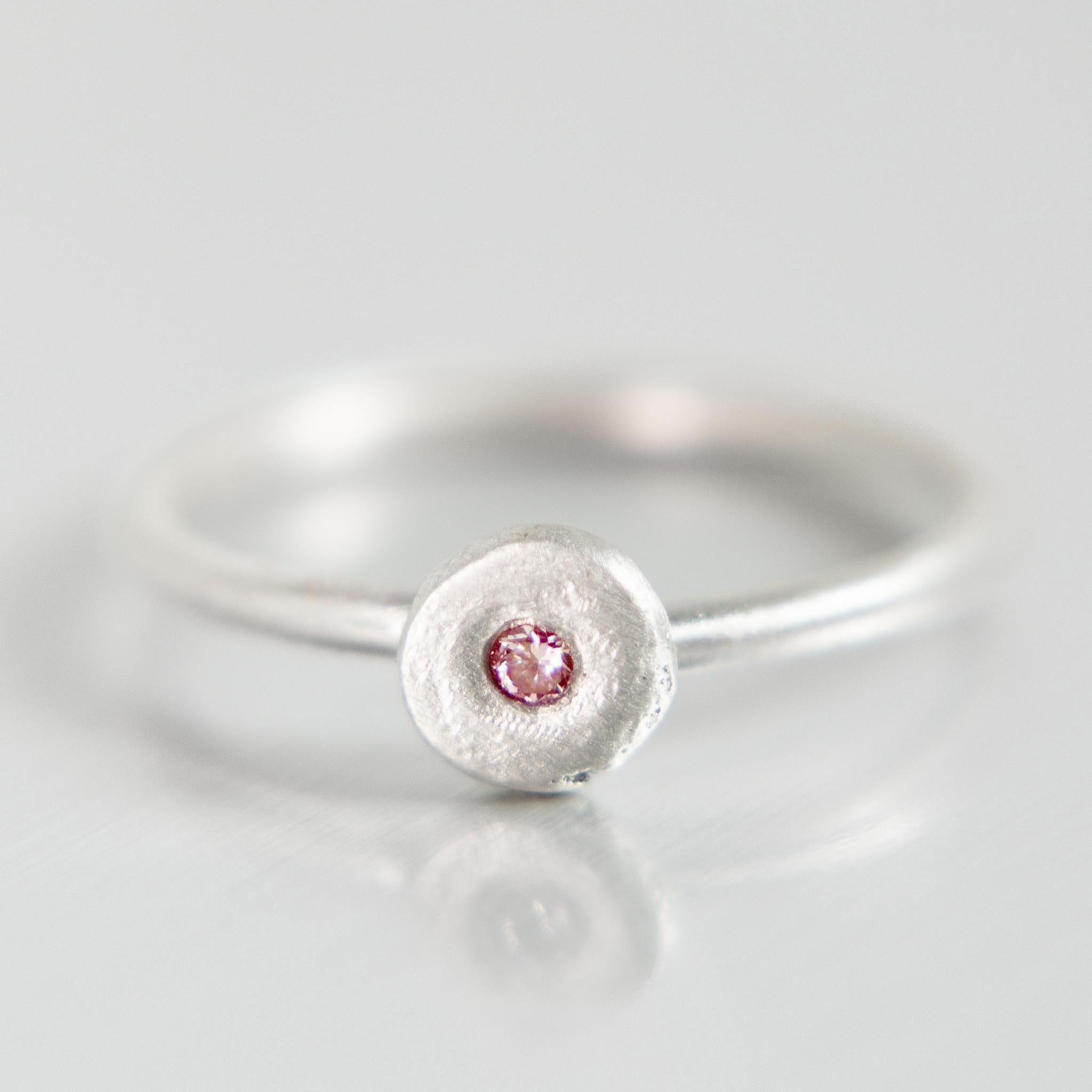 Elegant Sterling Silver Pebble Ring for Women - Minimalist Stackable Jewelry for Everyday Wear & Special Occasions