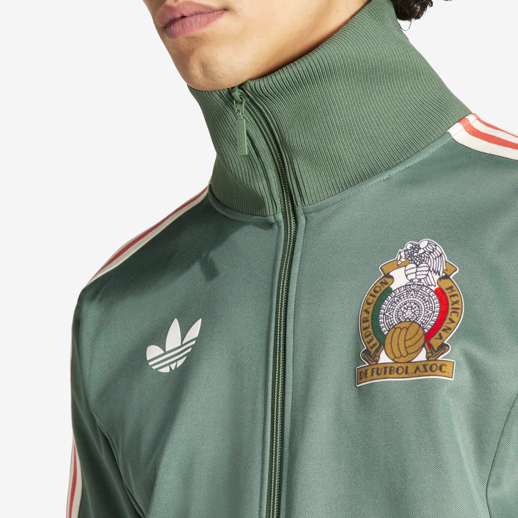 adidas Mexico Beckenbauer Top Soccer Jersey - Authentic Football Shirt for Men - Perfect for Matches, Training & Fan Wear