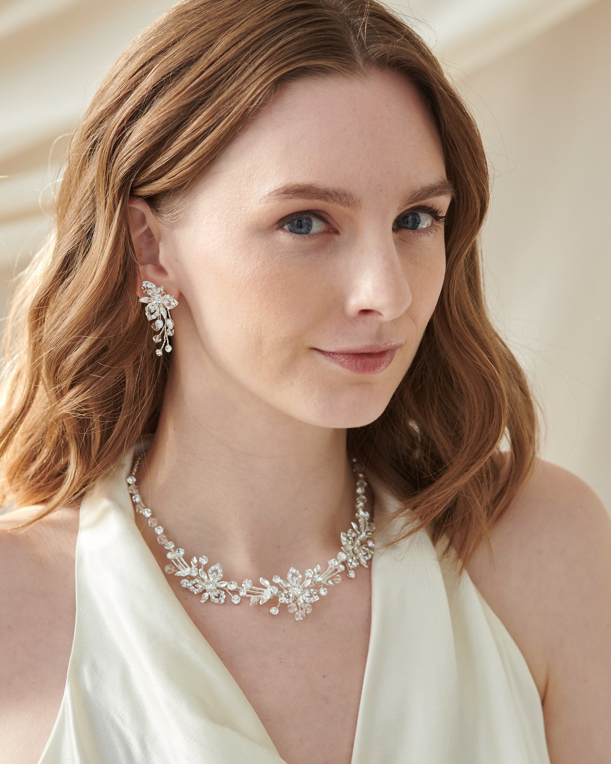 Elegant Melrose Jewelry Set for Women - Necklace, Earrings & Bracelet Gift Set - Perfect for Weddings, Parties & Special Occasions