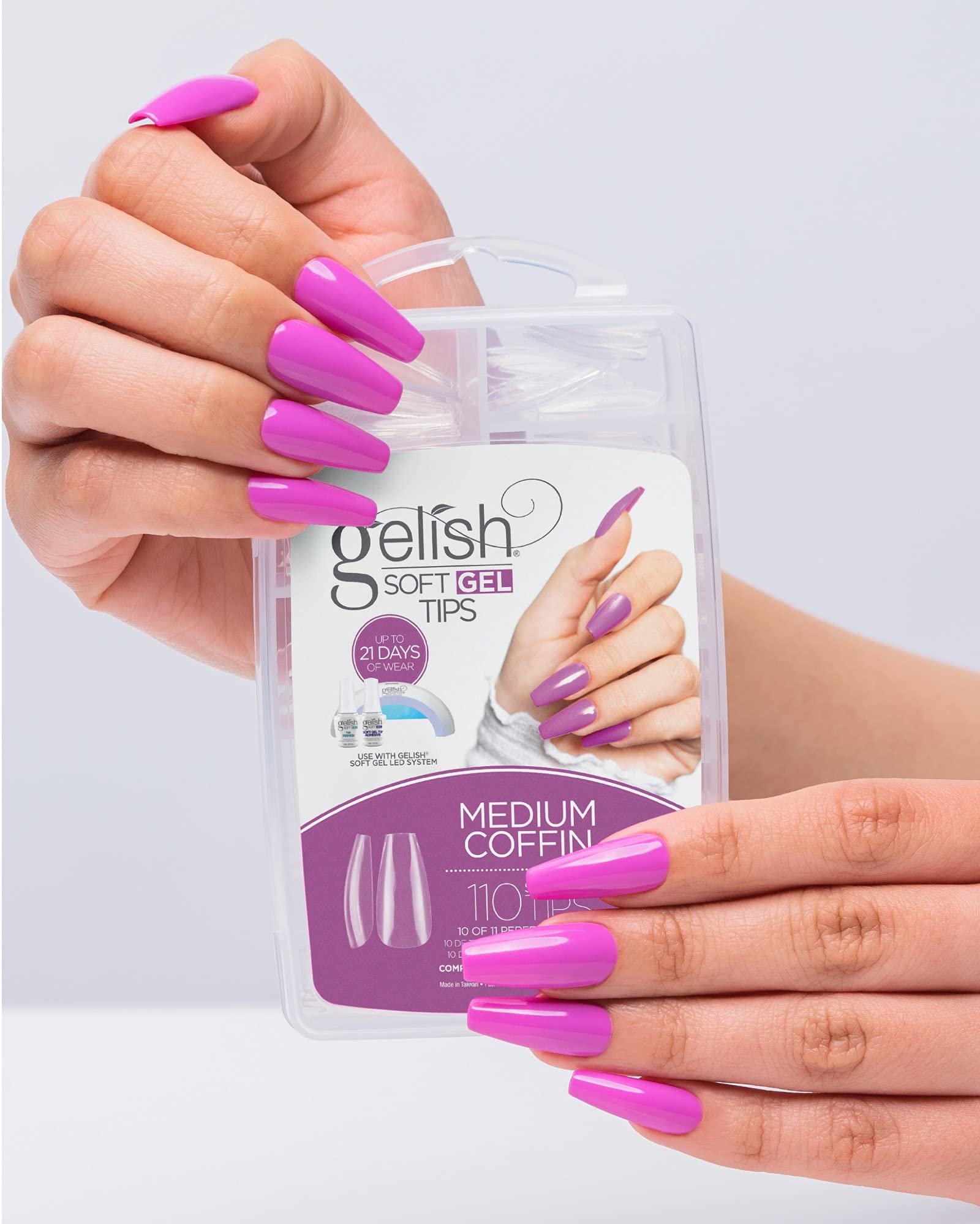 Gelish Soft Gel Nail Polish Starter Kit - Professional DIY Manicure & Pedicure Set for Home Salon Use - Perfect for Beginners & Nail Art Enthusiasts