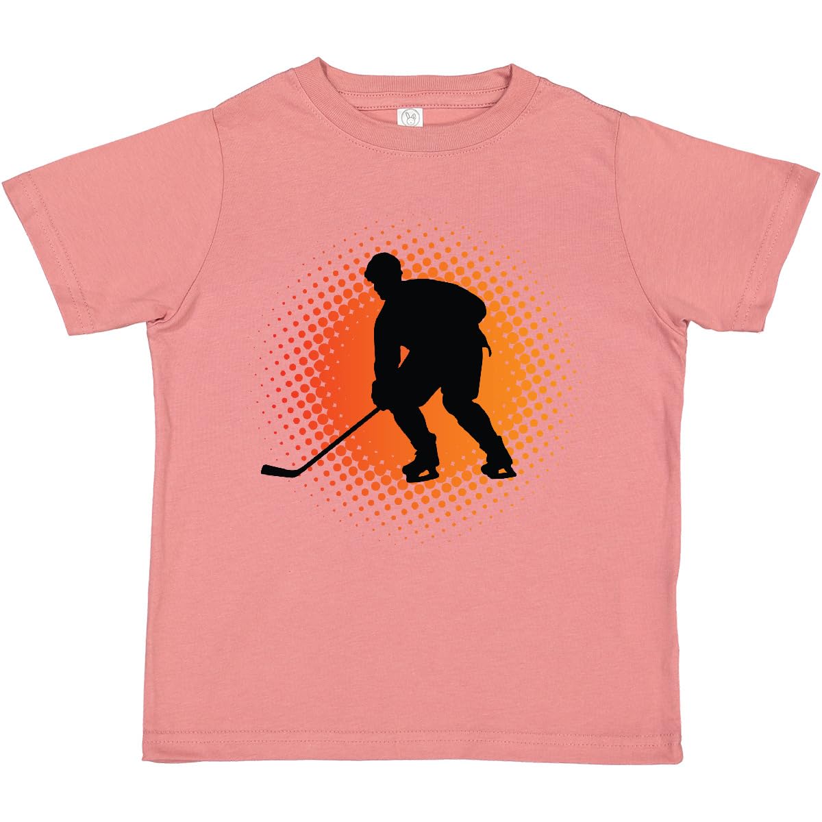 Inktastic Play Hockey Sports Toddler T-Shirt - Cute Hockey Player Graphic Tee for Boys & Girls - Soft Cotton Toddler Shirt for Hockey Fans, Practice & Game Day Outfits