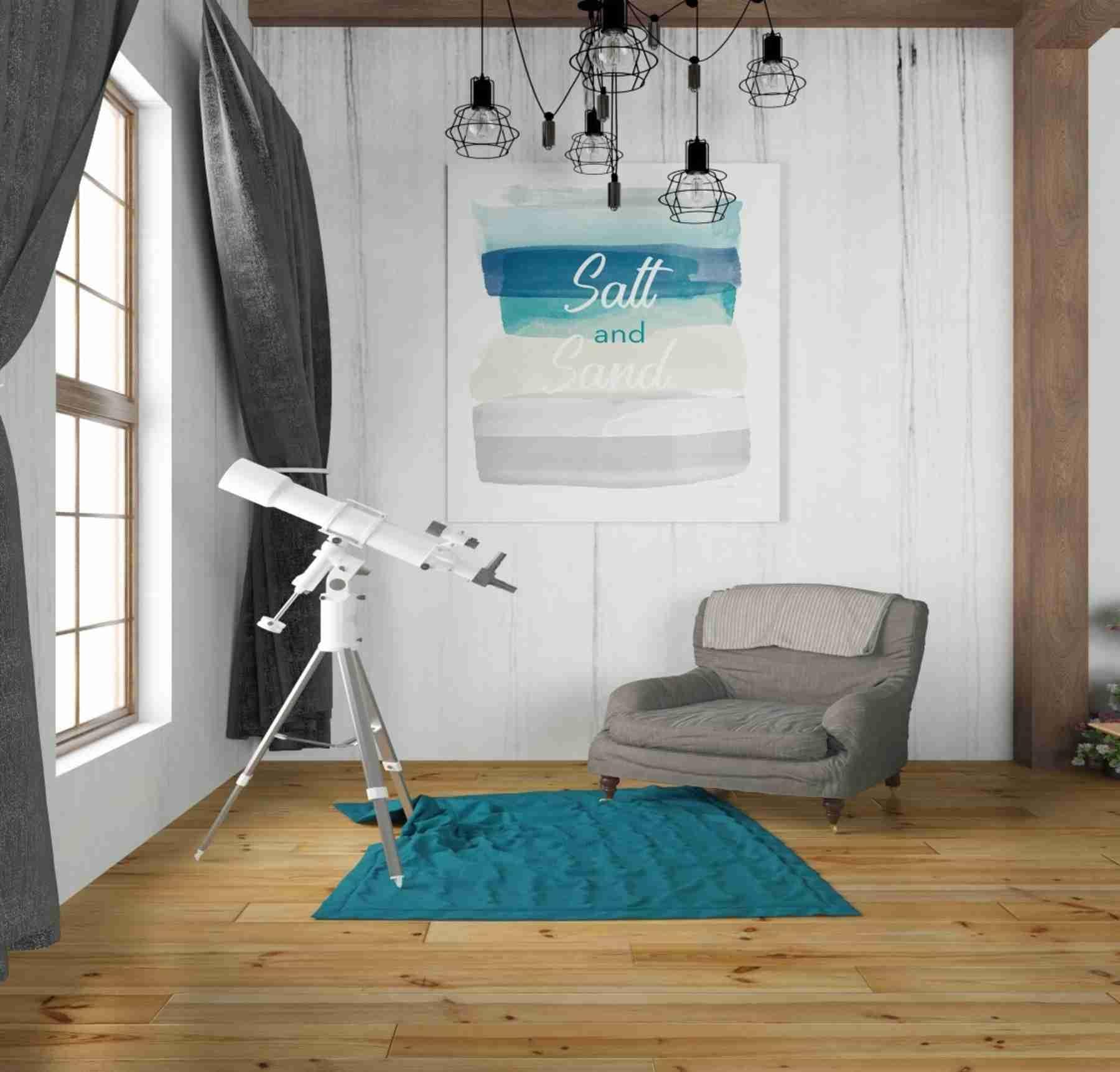 Linda Woods 'Salt And Sand' Canvas Wall Art - 26x30 Inch Coastal Beach Painting for Living Room, Bedroom & Office Decor