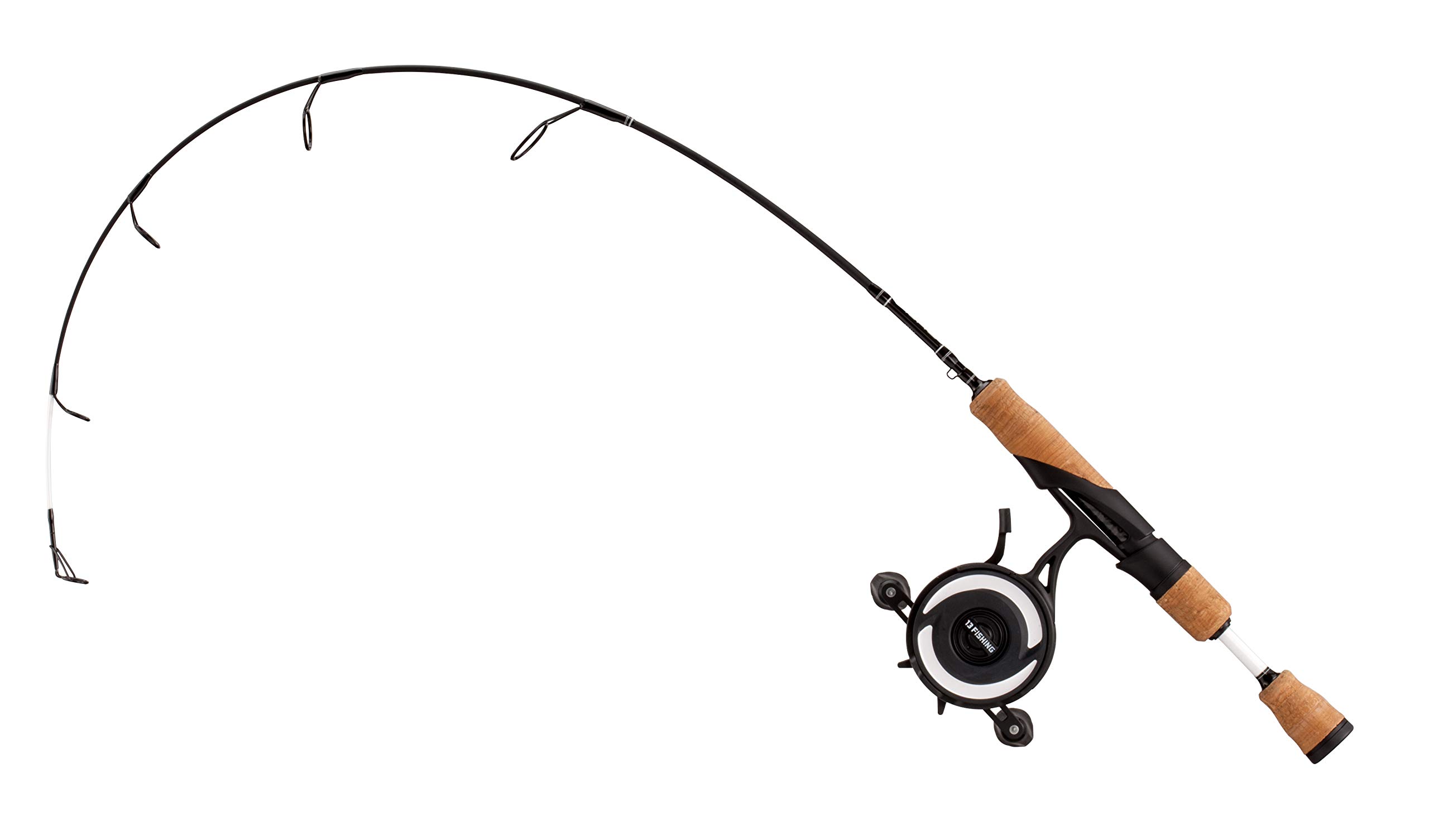 13 Fishing Freefall XL/Omen Ice Inline Ice Fishing Combos - Premium Ice Fishing Rod & Reel Combos for Winter Angling - Perfect for Ice Fishing, Lake Fishing & Cold Weather Fishing Adventures