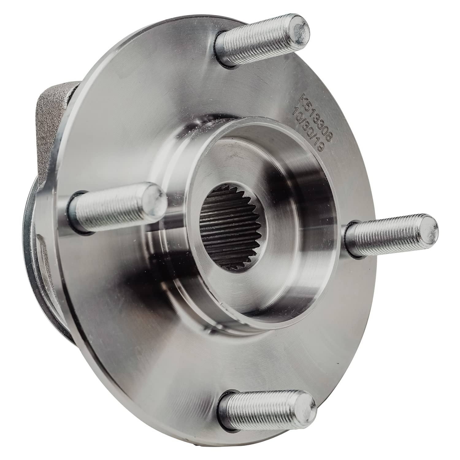 Detroit Axle - 2 Front Wheel Bearing Hubs Replacement for 2007-2011 Nissan Versa (2008 2009 2010 Models) - Wheel Bearing Hub Assembly Set - Perfect for DIY Car Repairs & Maintenance