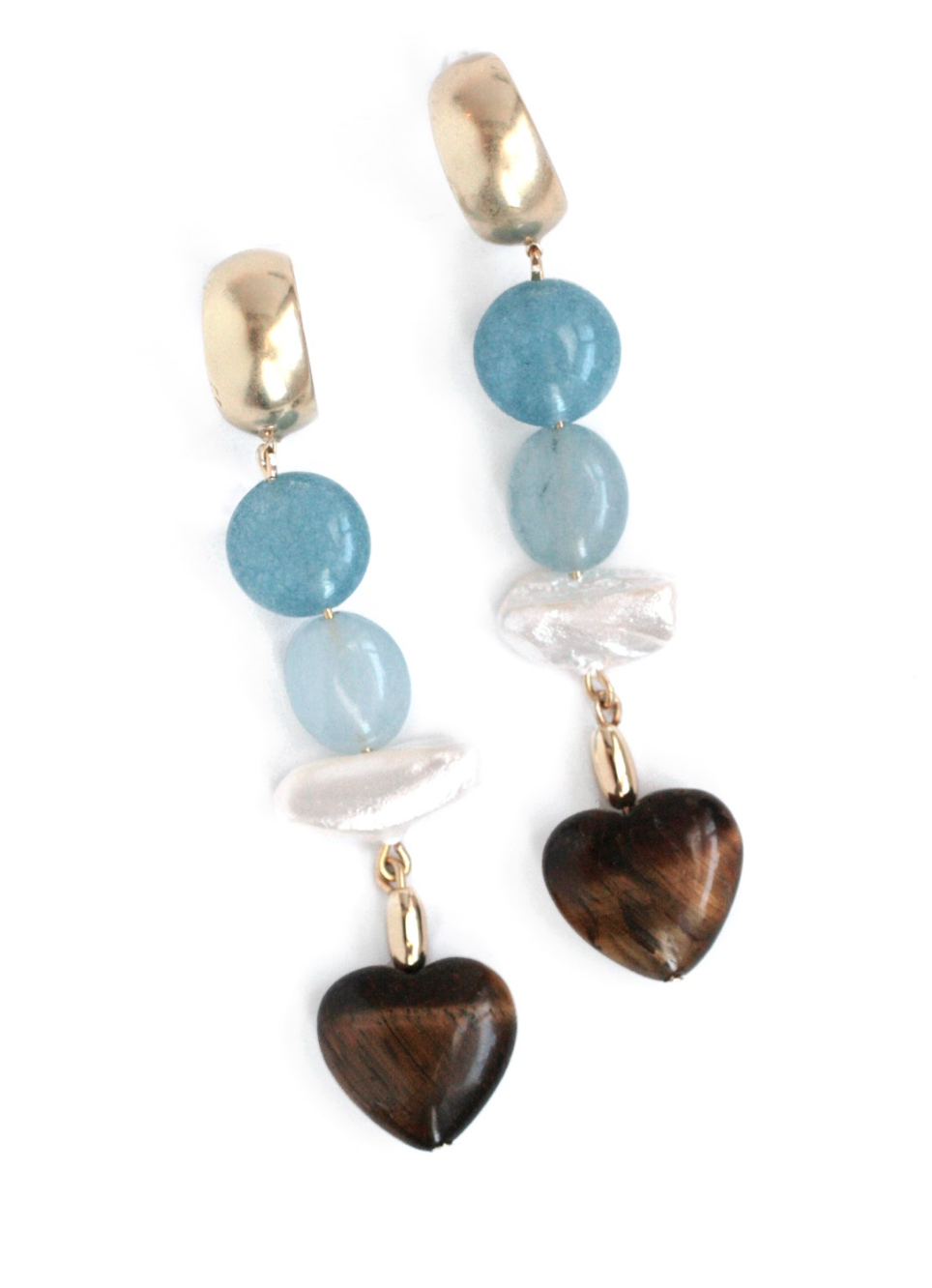 Amore Heart Earrings for Women - Romantic Sterling Silver Dangle Earrings - Perfect for Valentine's Day, Anniversary & Date Night Gifts