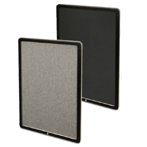 24x36 Elevator Bulletin Boards with Safe Radius Edges - Quick Change, Slim Lockable Lift Off Frame for Offices, Schools & Public Spaces | Durable & Secure Message Display