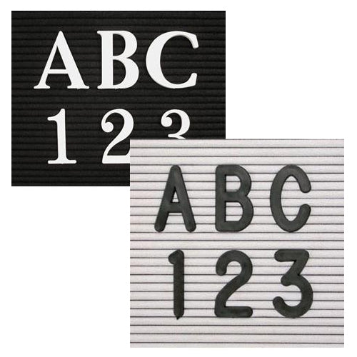 18x14 Adjustable Pedestal Letter Board with Removable Aluminum Frame - Black Felt Message Board for Home Decor, Office Signage & Wedding Displays
