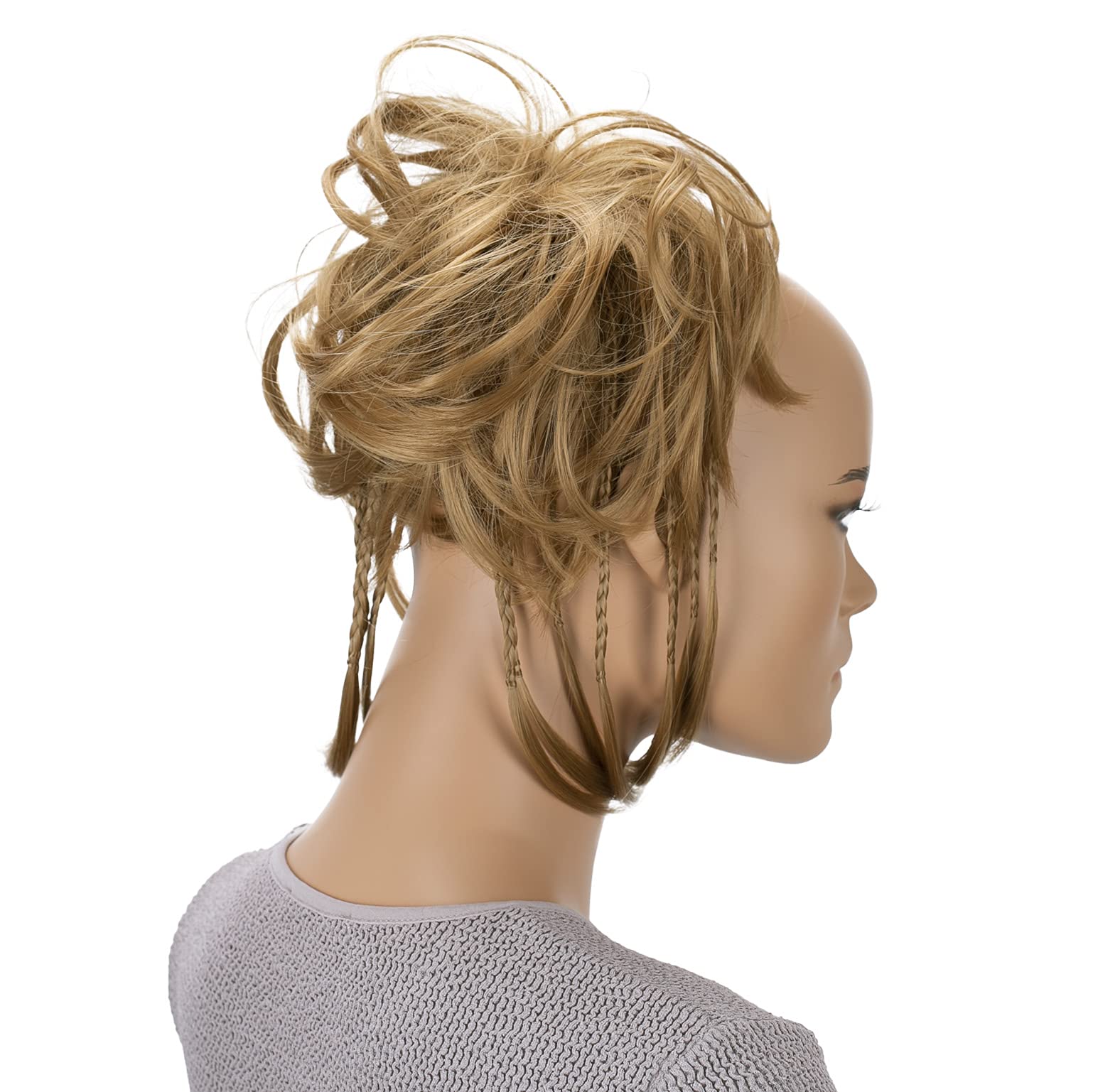 Honey Blonde #26 G12D Hair Scrunchie for Voluminous Updos & Messy Buns - Hair Accessories for Women