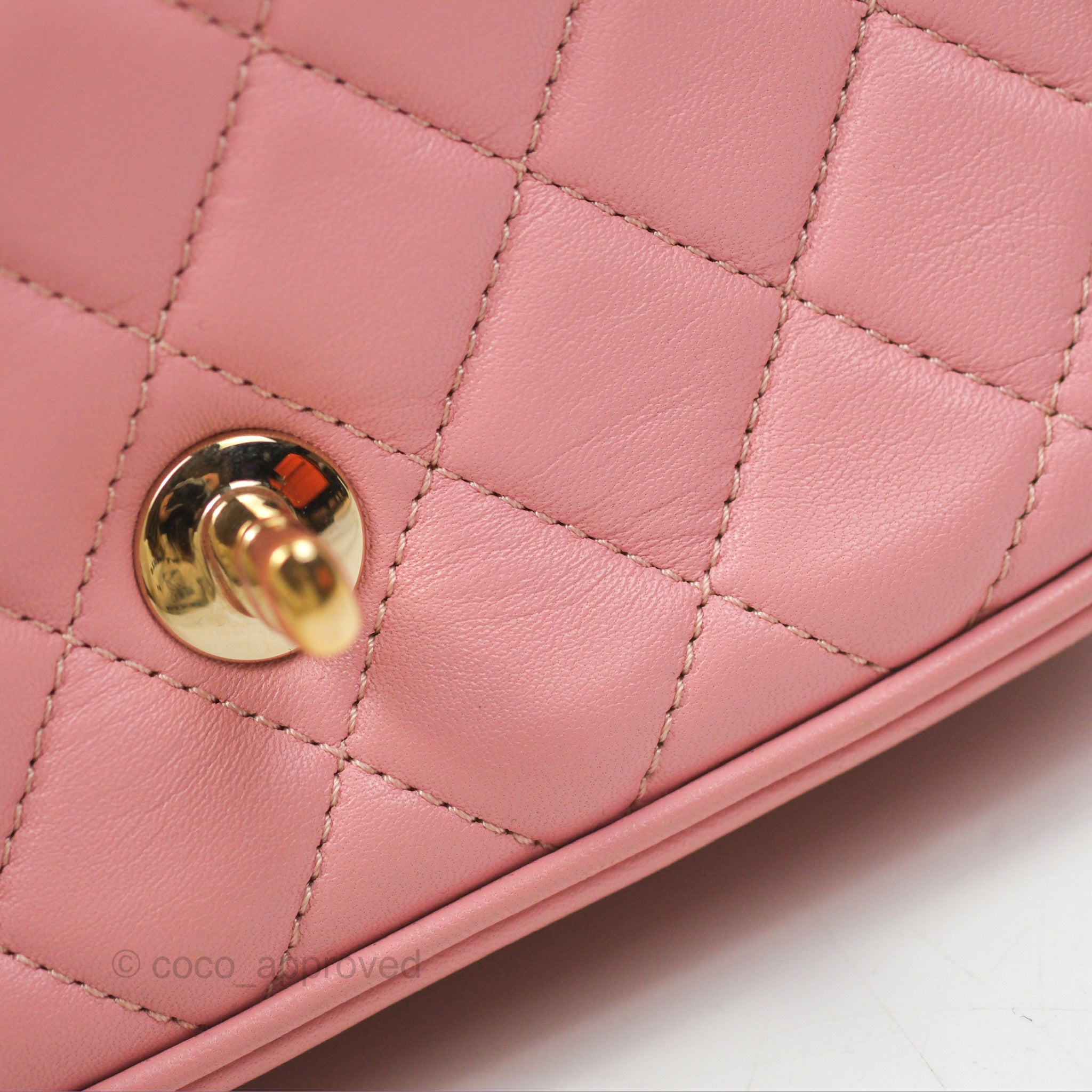 Chanel Citizen Chic Flap Bag in Pink Lambskin Leather with Gold Hardware - Perfect for Women's Luxury Everyday Use & Special Occasions
