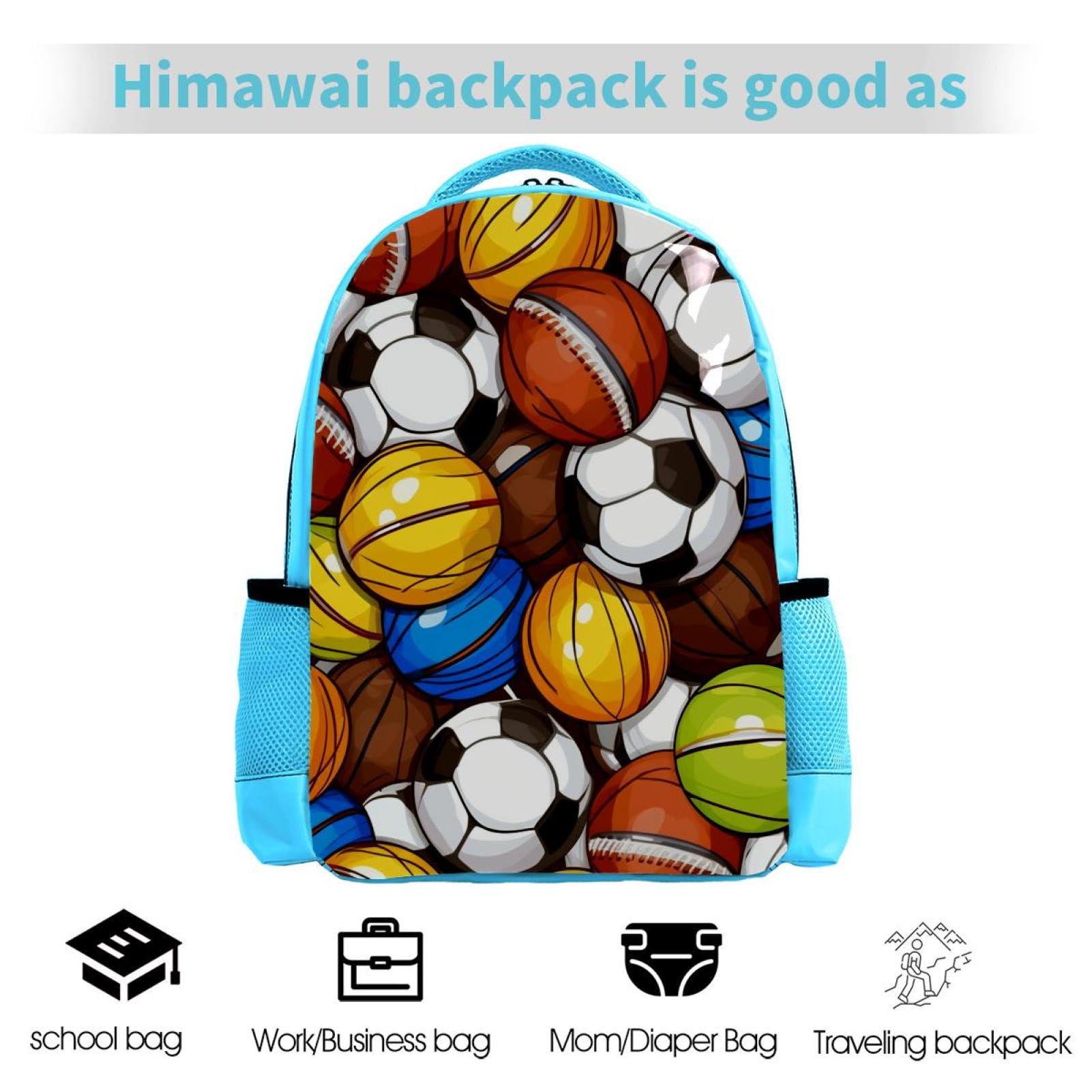 Best Travel & Work Backpack for Men & Women - Durable Sports Backpack for Basketball, Football, Volleyball - Perfect for Commuting, Gym, School & Outdoor Adventures