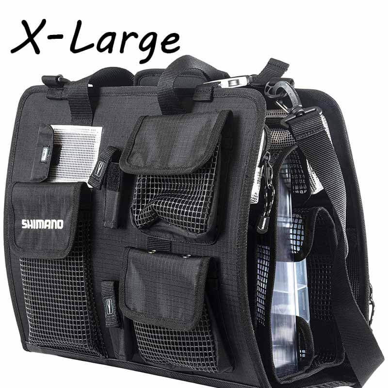 Shimano Tonno Offshore Tackle Bag - Waterproof Fishing Gear Storage for Saltwater & Freshwater - Perfect for Boat, Kayak, and Shore Fishing Trips