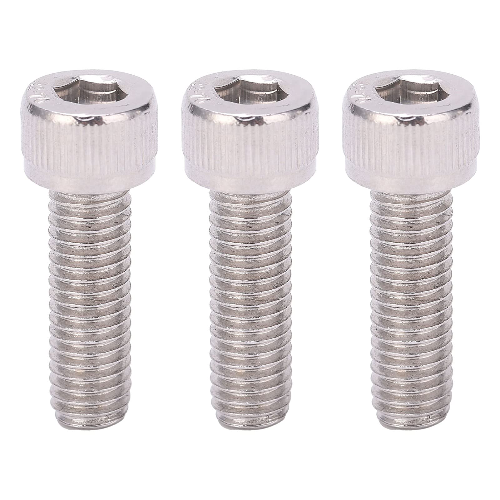 Hex Socket Cap Head Screws - 0.05in Pitch Fastener Hardware for Machinery - Industrial Grade for Metallurgy & Petroleum Applications - Perfect for Heavy-Duty Equipment Assembly and Maintenance