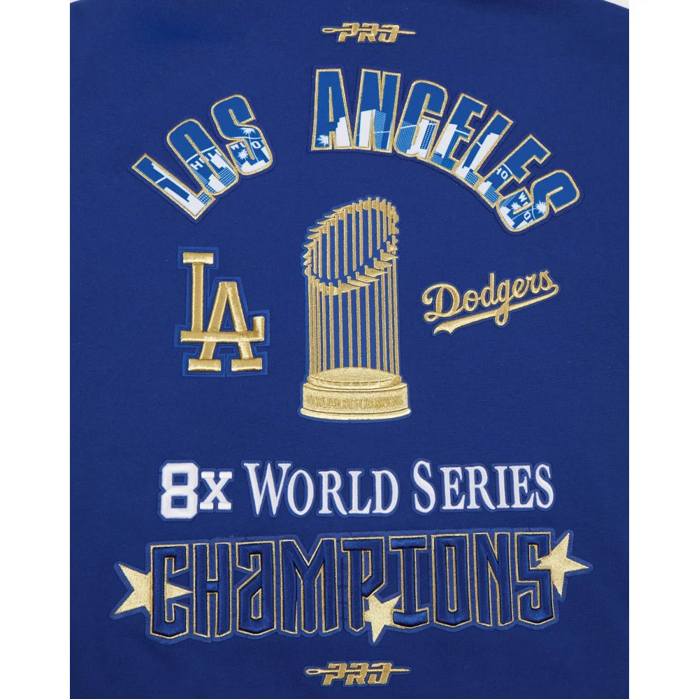 2024 World Series Champions Los Angeles Dodgers Hoodie for Men - Pro Standard Baseball Fan Gear for Game Day & Casual Wear