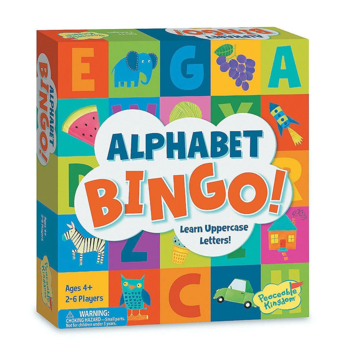 Alphabet Bingo Game for Kids - Fun Learning ABC Letters Educational Toy for Preschool & Kindergarten - Perfect for Classroom, Homeschool & Family Game Night