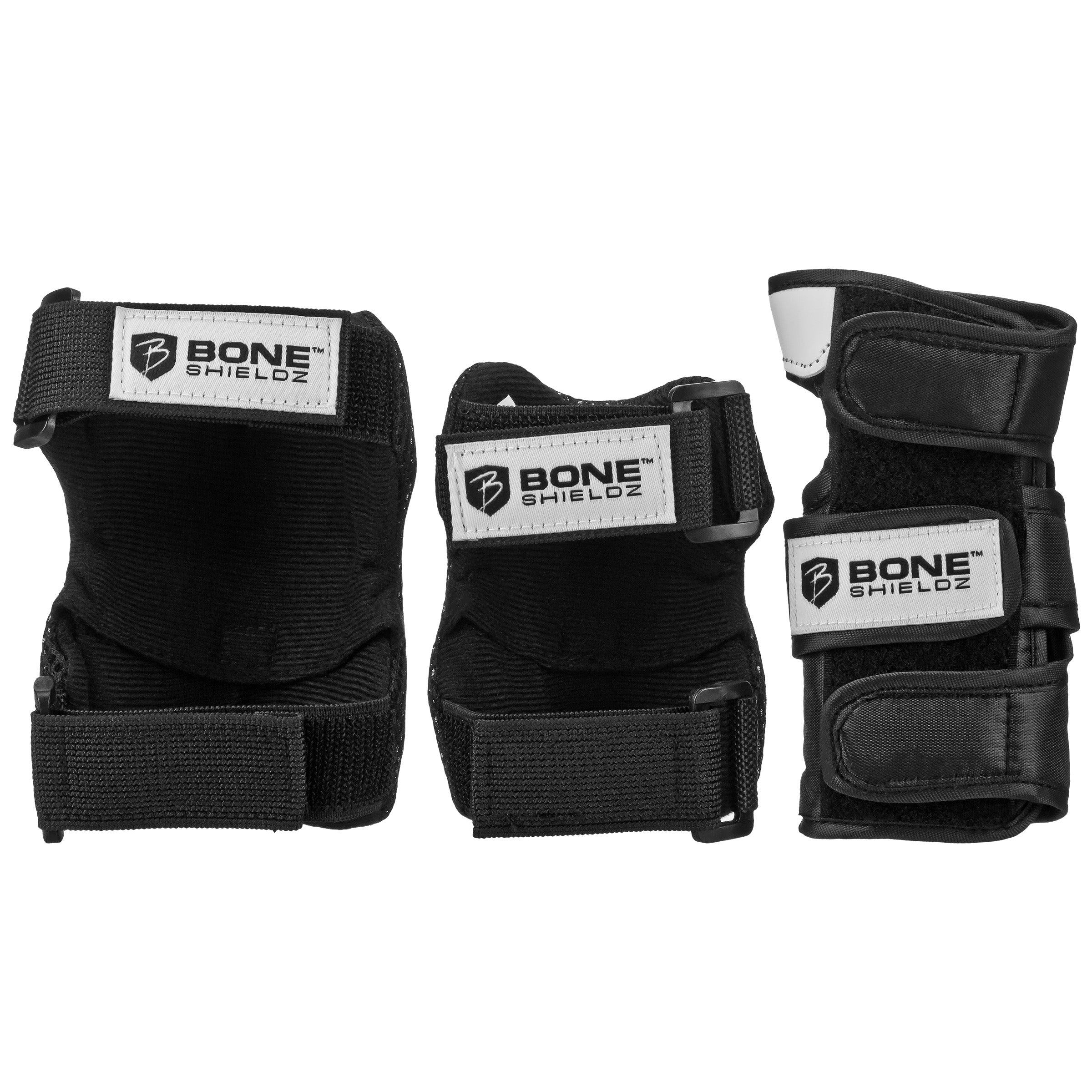 Guard Cruiser 3000 Youth Tri Pack Protective Gear Set - Knee Pads, Elbow Pads & Wrist Guards for Skateboarding, Scooter & Roller Skating Safety