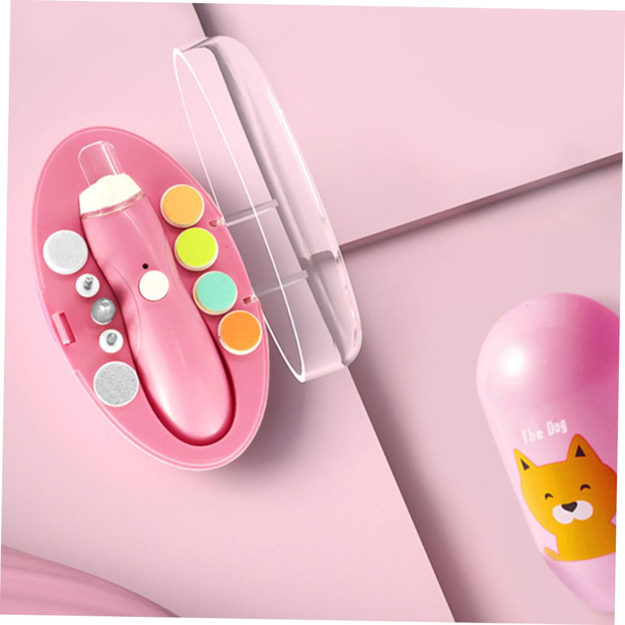 FOMIYES 8 Sets Kids Nail Art Kit - Safe Non-Toxic Toddler Manicure Set with Nail Drill & Polish - Perfect for Birthday Parties, Spa Days & Pretend Play