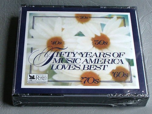 Fifty Years of Music America Loves Best - 4 Disc CD Collection | Classic Hits Compilation | Perfect for Road Trips, Parties & Nostalgic Listening