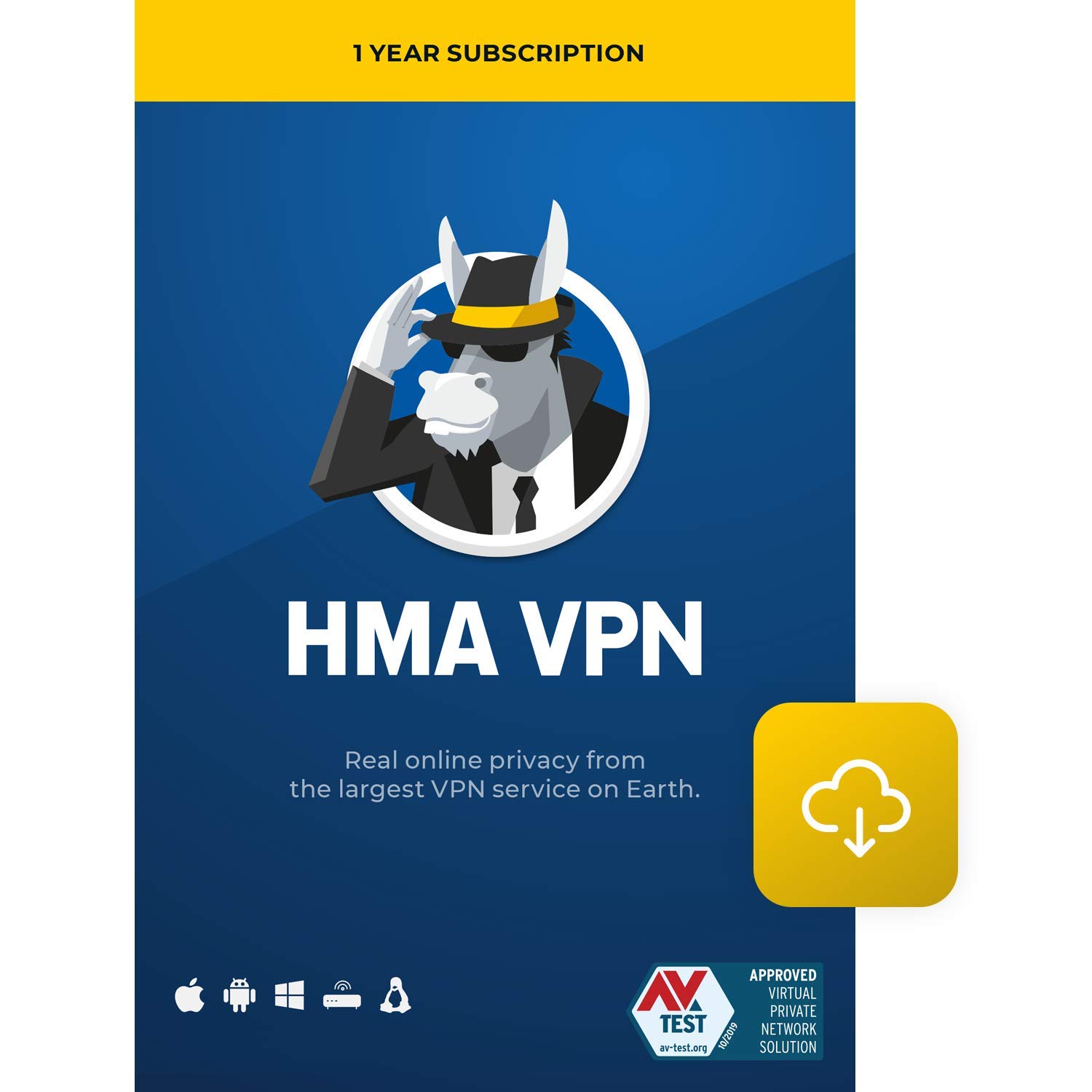 HMA VPN for Business - Secure VPN for Windows, Mac, iOS, Android, Linux & Routers | 20 Simultaneous Connections | 1 Year Subscription [Instant Download] - Protect Remote Work & Business Data Security