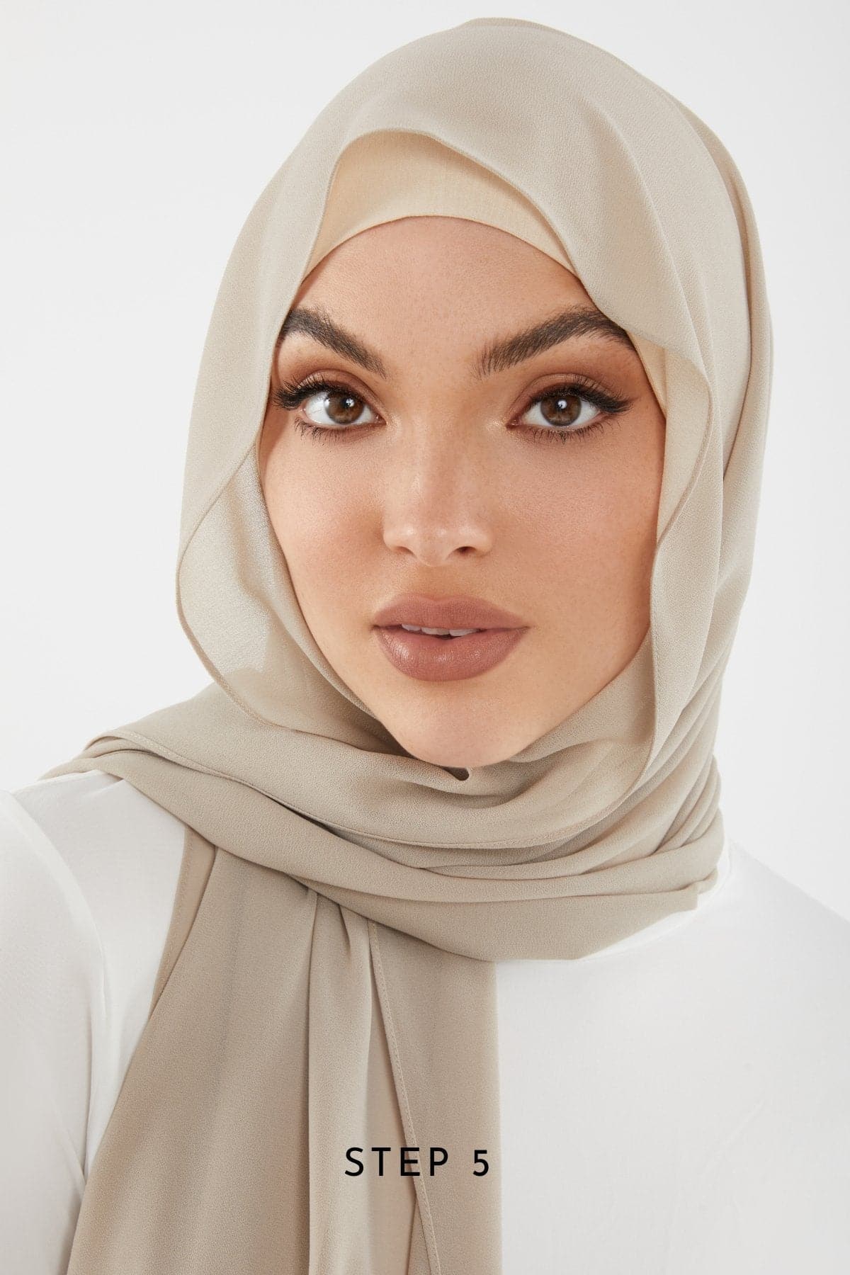 Zahraa Instant Chiffon Hijab Scarf - Soft & Breathable Muslim Headscarf for Women - Perfect for Daily Wear, Prayer, and Special Occasions