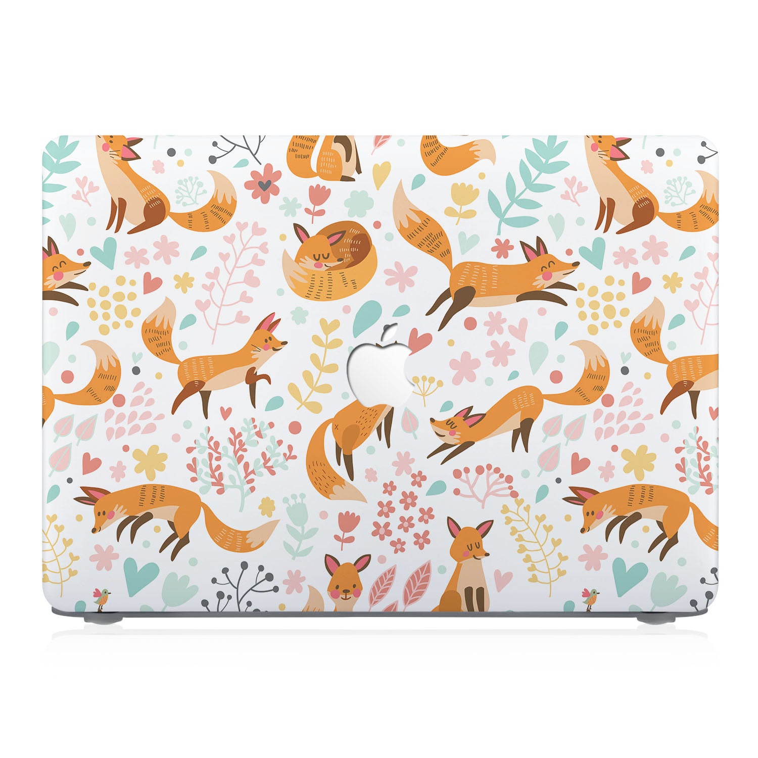Premium MacBook Pro/Air Case with Cute Animal Design - Durable Protective Cover for Work, School & Travel