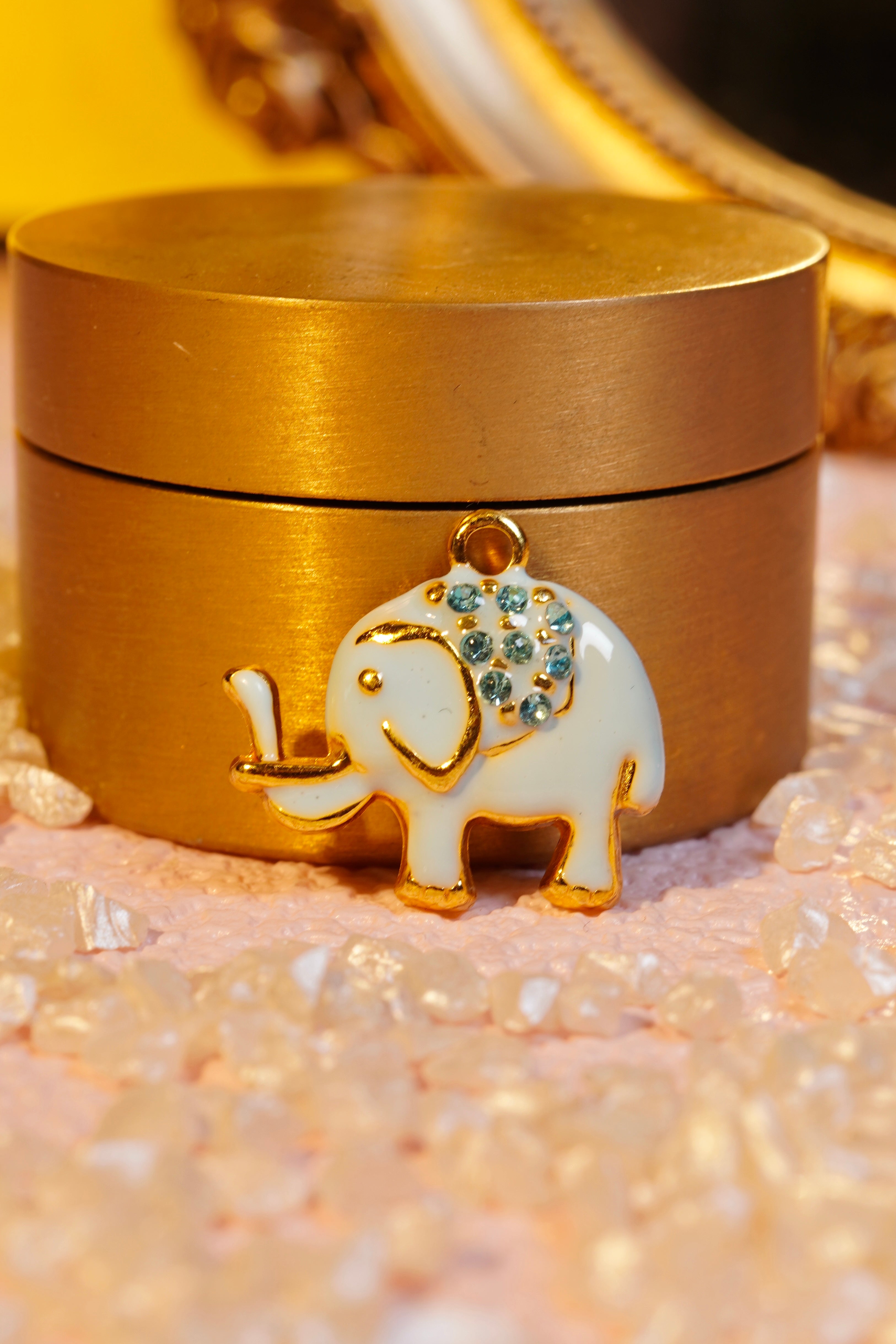 Lucky Elephant Charm Pendant - Elegant Jewelry for Good Fortune & Protection | Perfect for Gifts, Travel & Home Decor