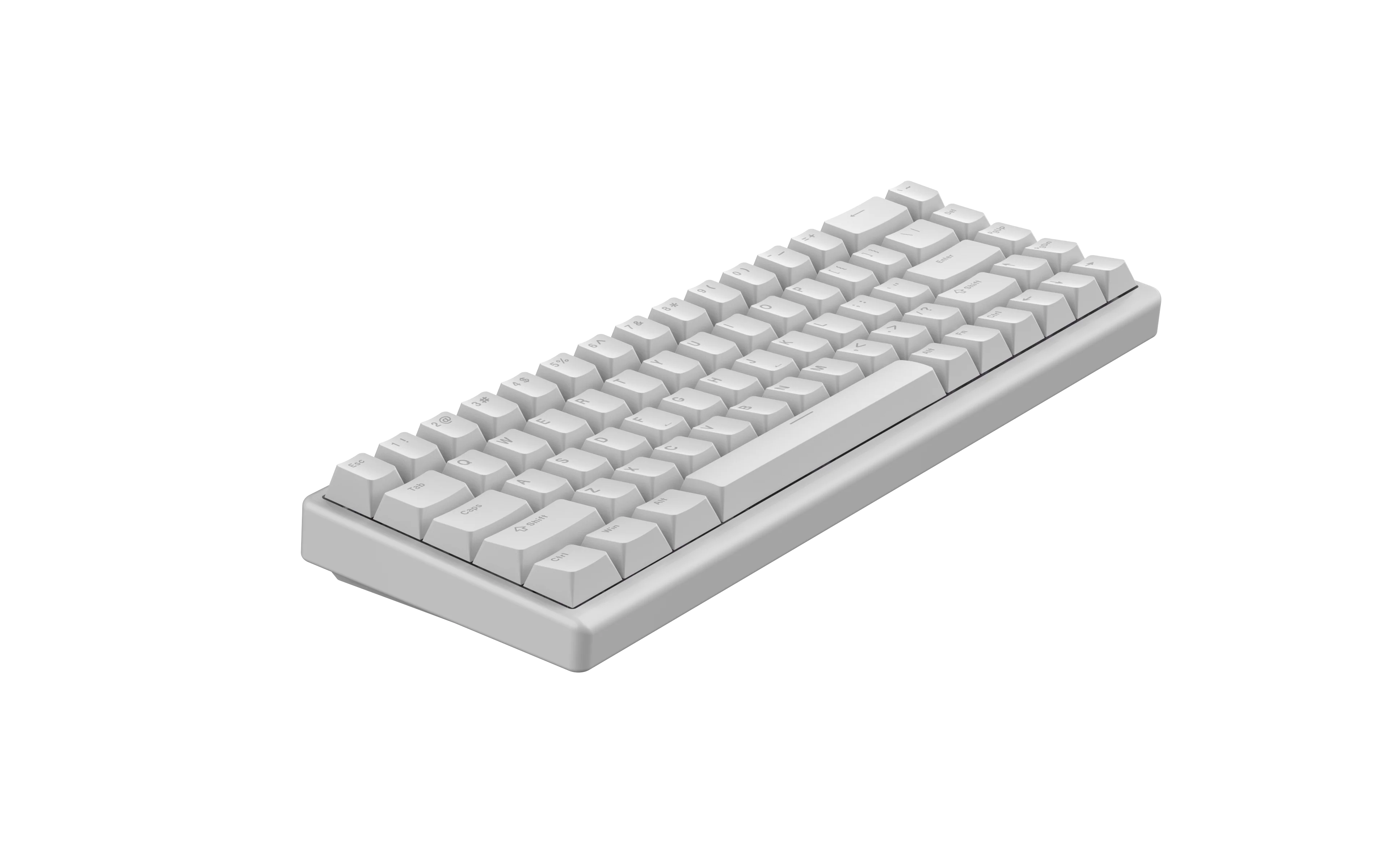 Arbiter Studio TENKO Polar 65+ Hall Effect Magnetic Gaming Keyboard - 65% Compact Mechanical Keyboard with Fast Trigger for PC, Mac - Perfect for FPS, MOBA Gaming & Office Work