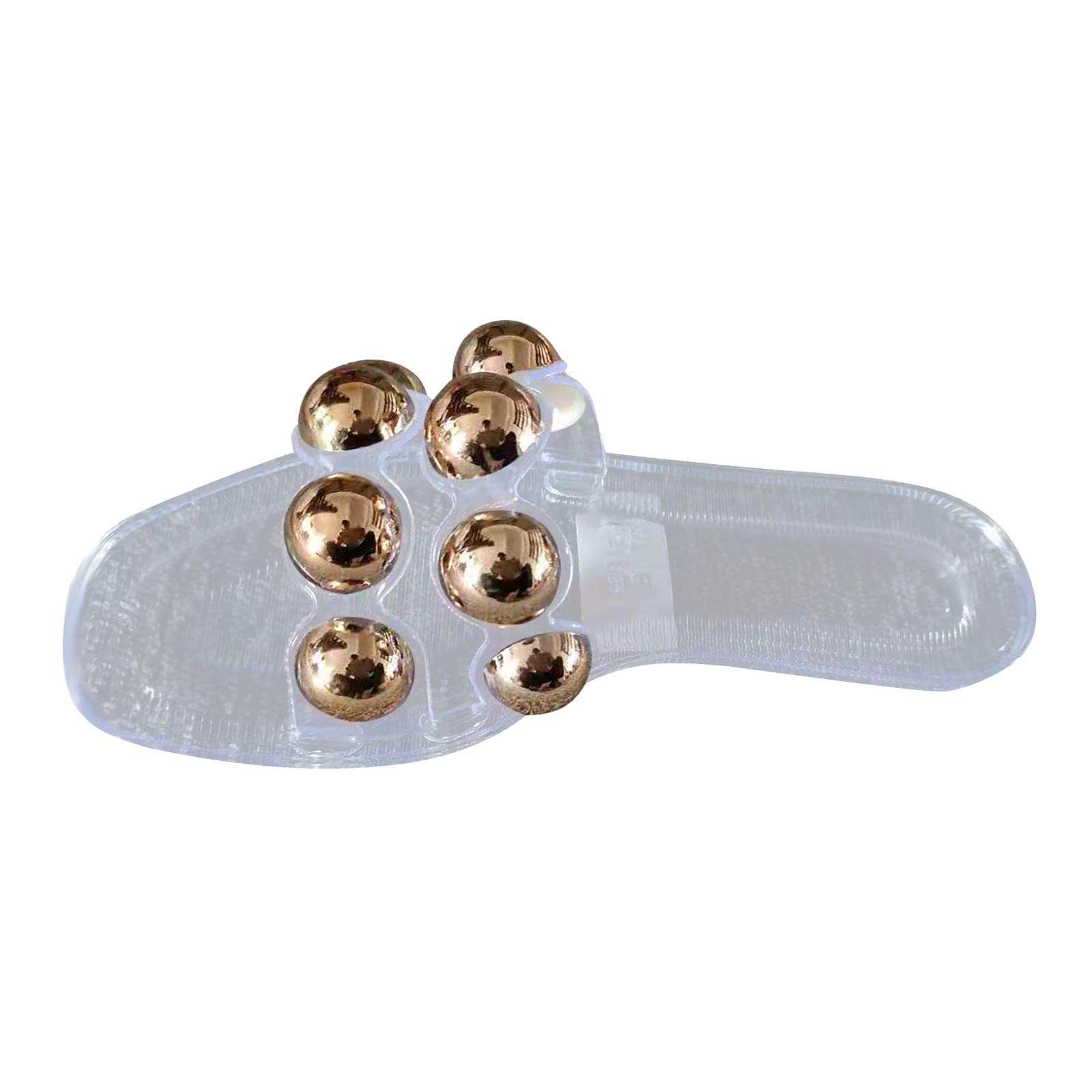 Crystal Fashion Flat Sandals for Women - Comfortable Non-Slip Outdoor Slippers | Perfect for Beach, Vacation, and Summer Walking