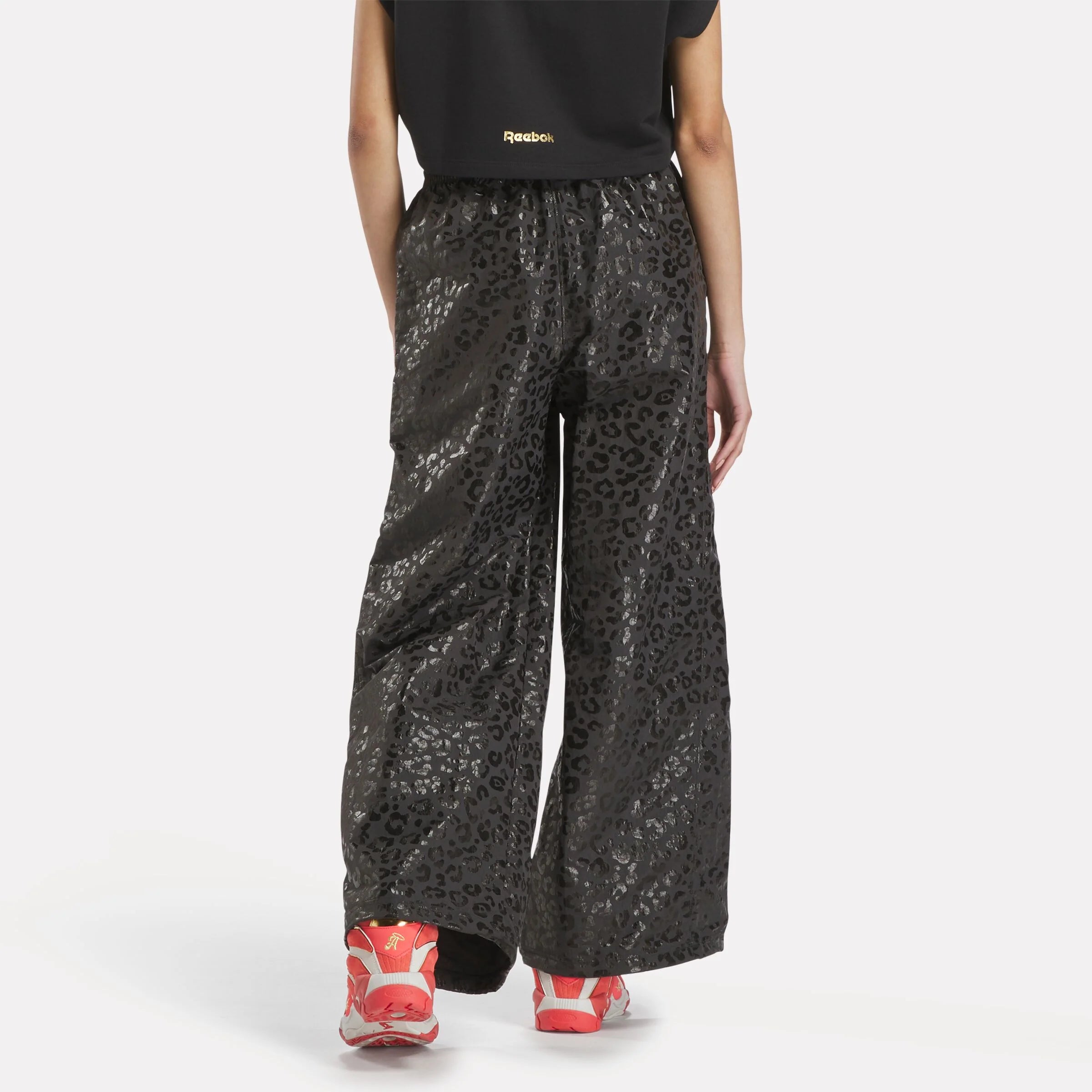 Reebok X Angel Reese Women's Basketball Pants - Washed Black | Comfortable Workout & Streetwear for Female Athletes