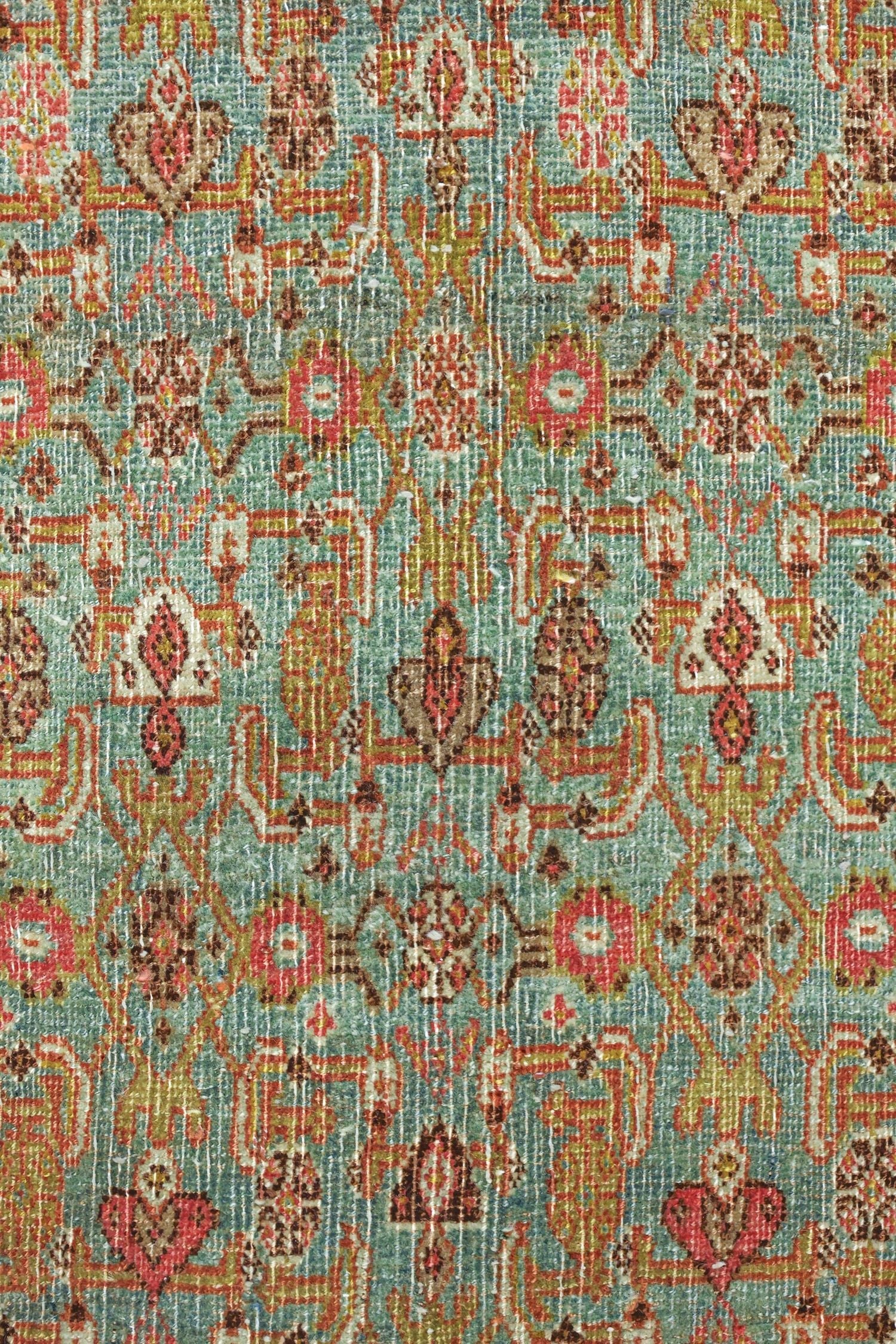 Antique Bijar Handwoven Tribal Rug J75886 - Authentic Persian Carpet for Living Room, Bedroom & Home Decor