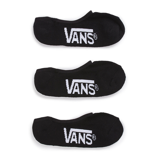 Vans Classic Super No Show Socks for Men & Women - Low Cut Invisible Ankle Socks for Sneakers, Running & Casual Wear - 6-Pack Black Comfort Socks