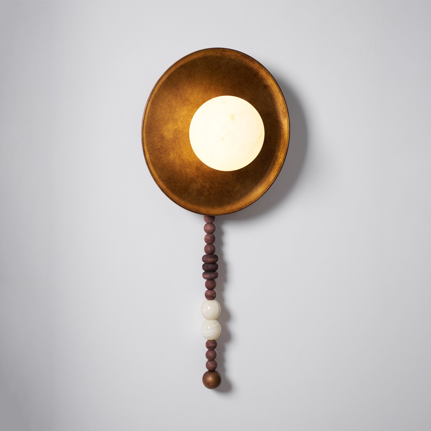 Eldertide Modern Wall Light Fixture - Indoor/Outdoor LED Sconce for Living Room, Bedroom, Porch & Patio - Dimmable Energy Saving Lighting for Home Decor