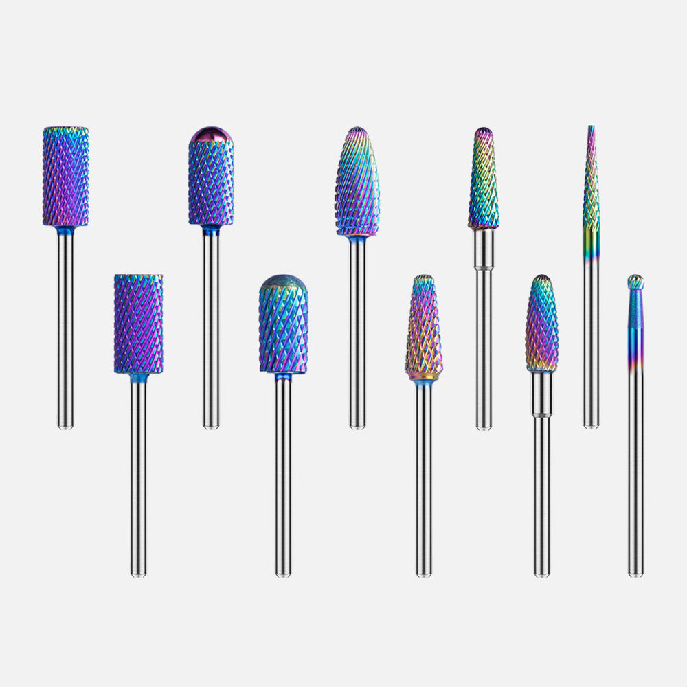MelodySusie Colorful Tungsten Carbide Drill Bits Set - Durable & High-Performance for Jewelry Making, DIY Crafts & Woodworking Projects