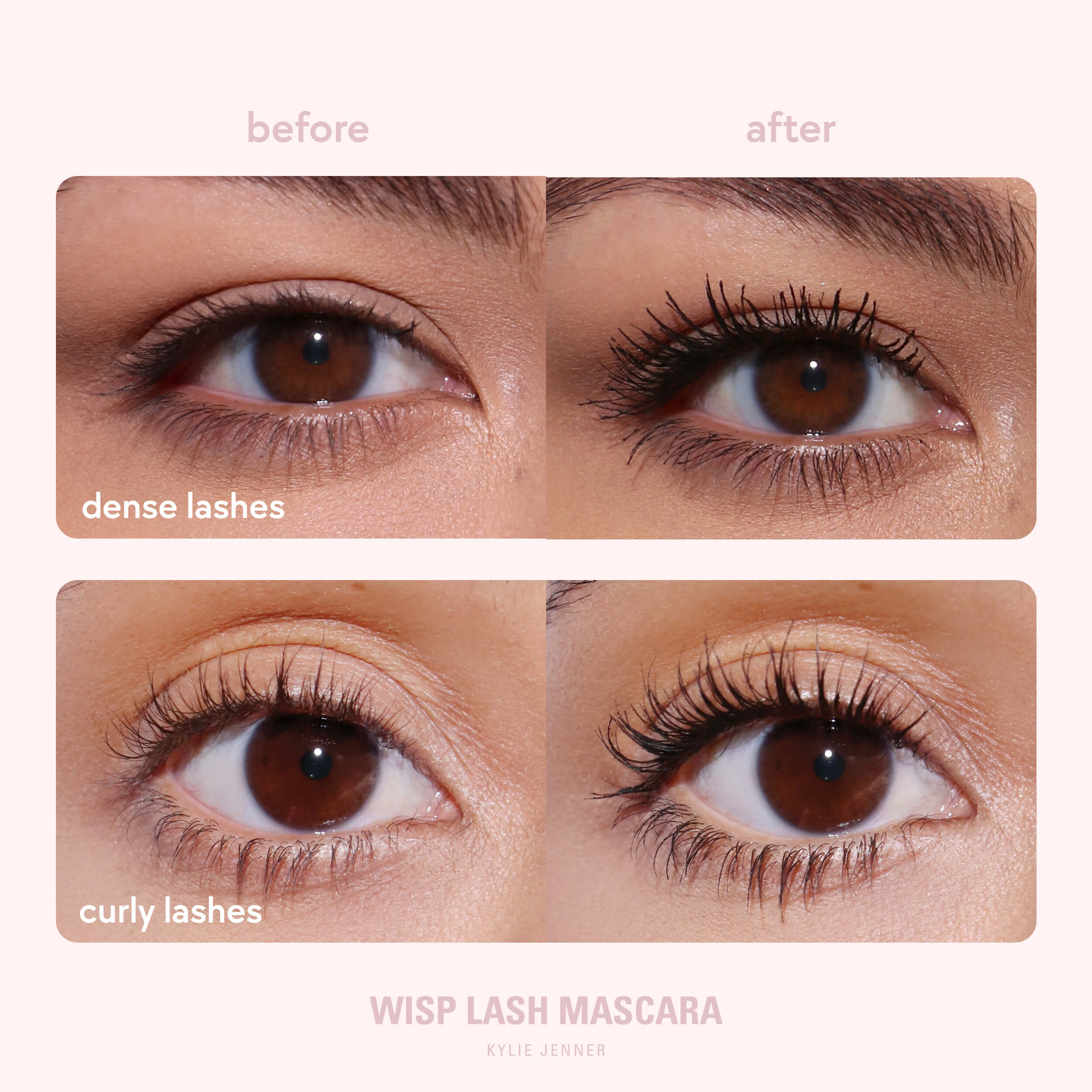 Wisp Lash Mascara - Volumizing & Lengthening Waterproof Mascara for Dramatic Lashes | Perfect for Daily Wear, Special Occasions & Night Out Makeup
