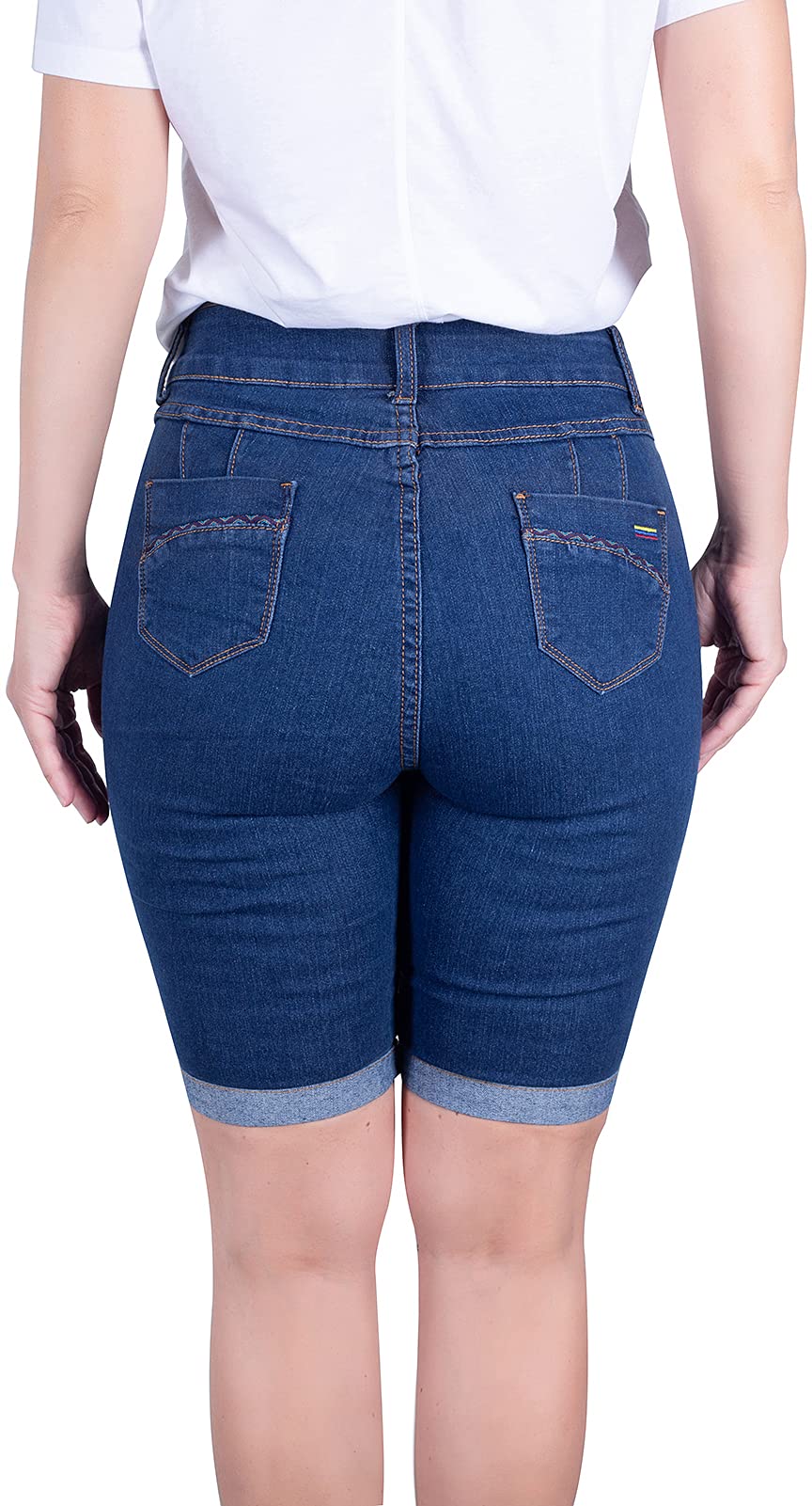 2LUV Women's Stretch Skinny Jeans with Pockets - High Waist Slim Fit Denim Pants for Casual Wear, Work & Night Out