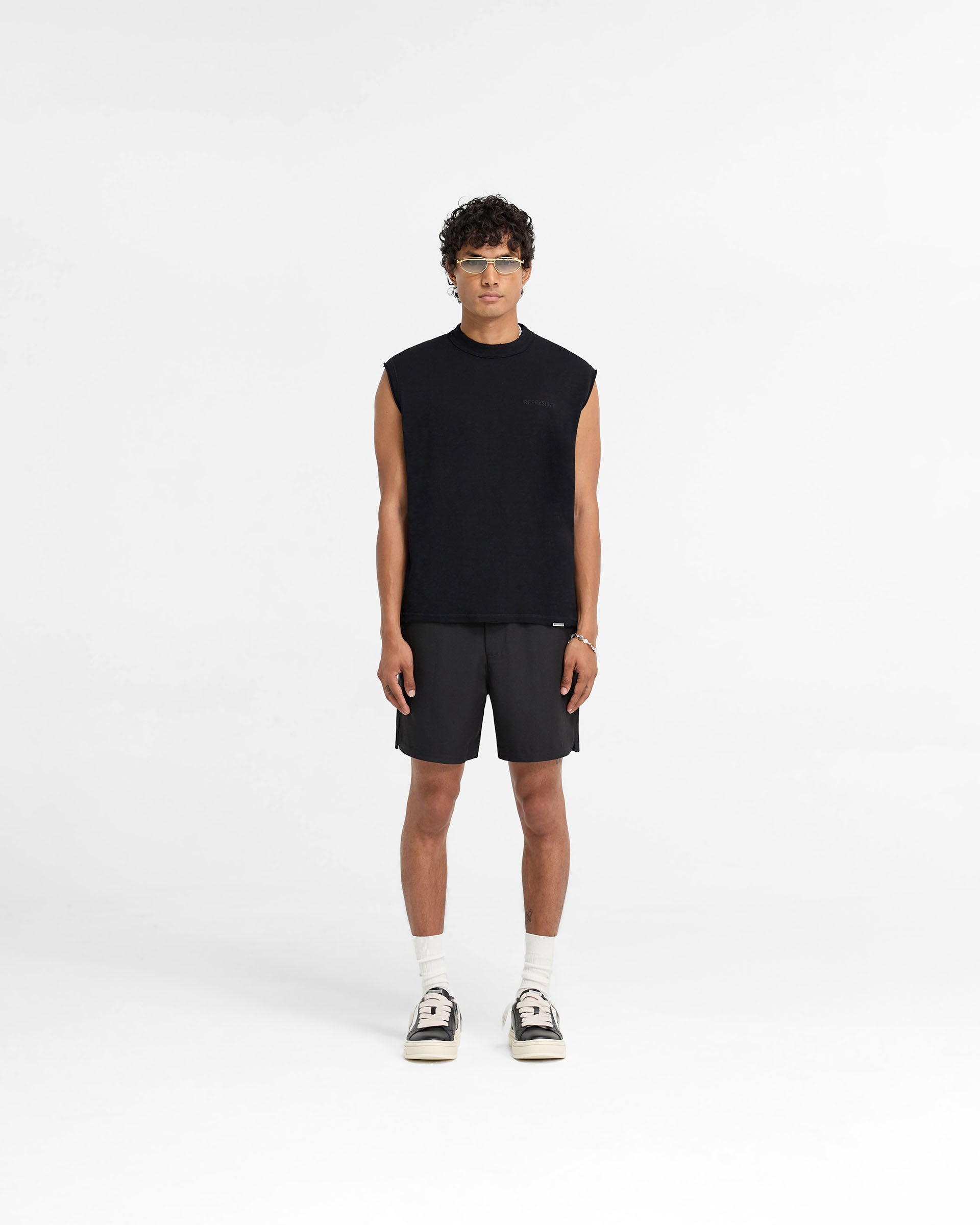 Slub Tank Top for Women - Soft & Comfortable Jet Black Casual Shirt - Perfect for Summer Outfits, Beachwear & Layering