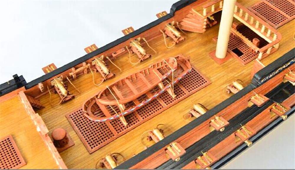 INGERMANLAND 1715 Model Ship Kit - 1/50 Scale Wooden Ship Model - 1304mm (51.3