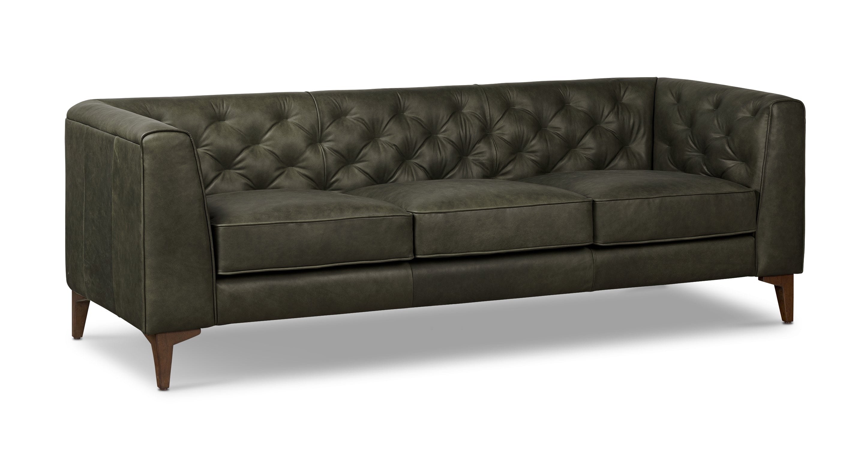 Essex Sofa - Modern Comfortable Couch for Living Room, Lounge & Office - Upholstered Fabric Sectional with Sturdy Frame - Perfect for Relaxing, Entertaining & Small Spaces