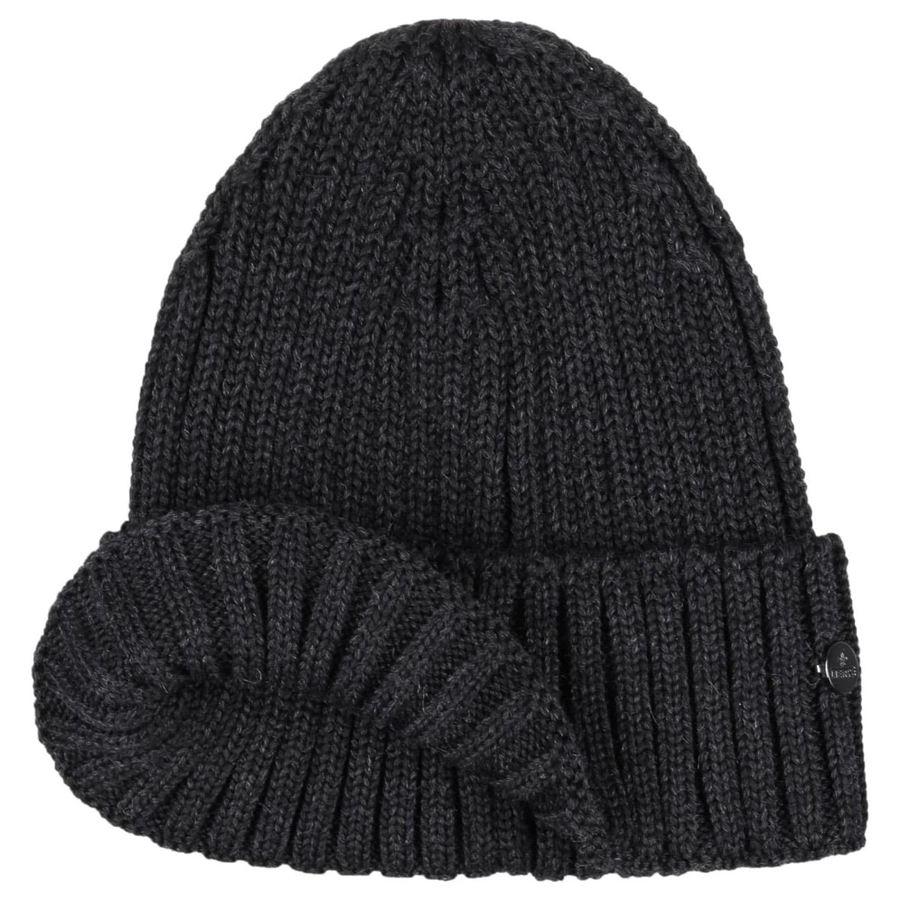 Lierys Merino Wool Rib Knit Beanie - Soft Winter Hat for Men & Women - Perfect for Skiing, Hiking & Cold Weather Activities