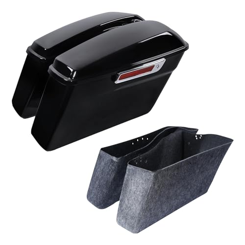 Vivid Black W/ Chrome Latch Hinges