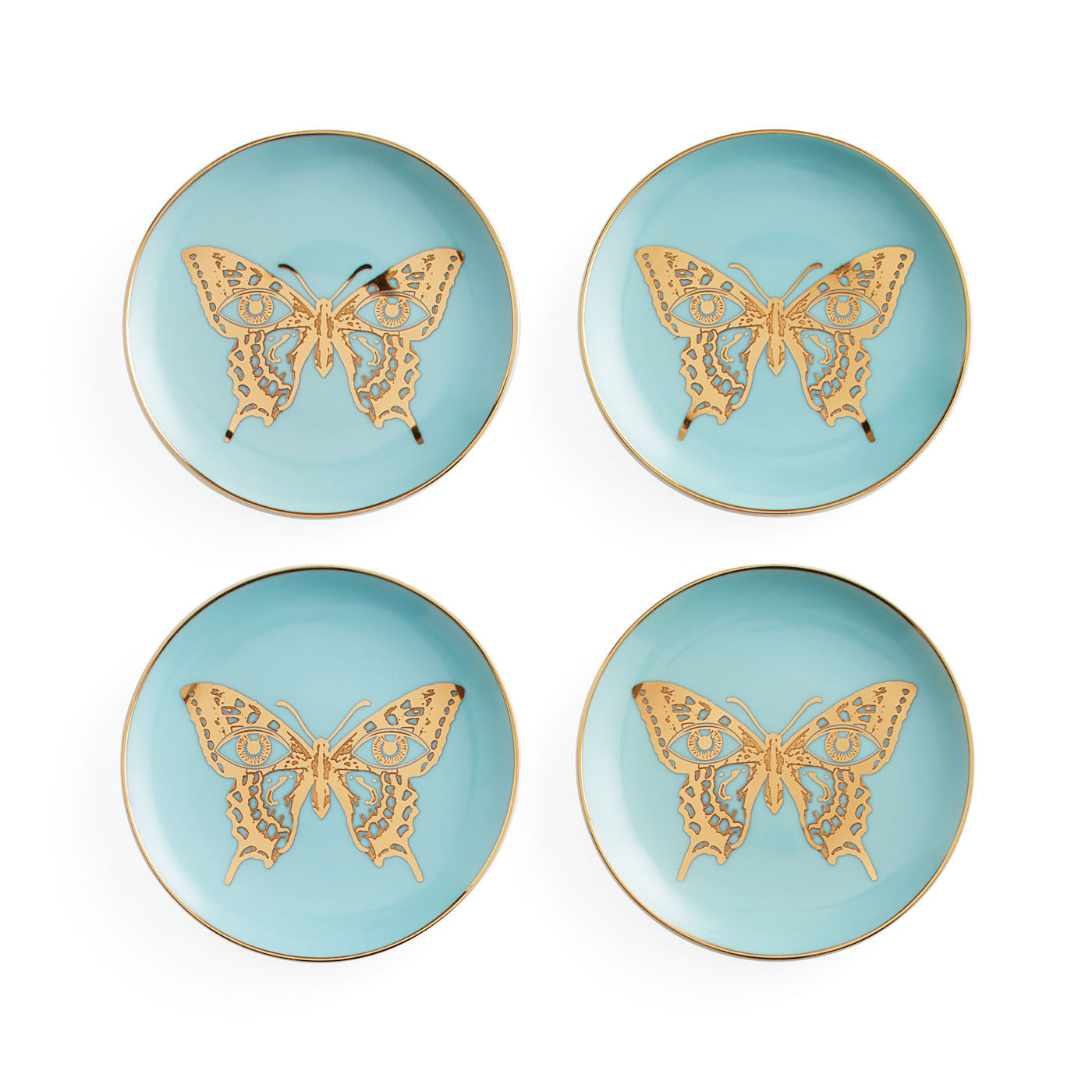 Mariposa Coasters - Butterfly Design Absorbent Drink Coasters Set of 6 - Perfect for Home, Office, and Outdoor Use