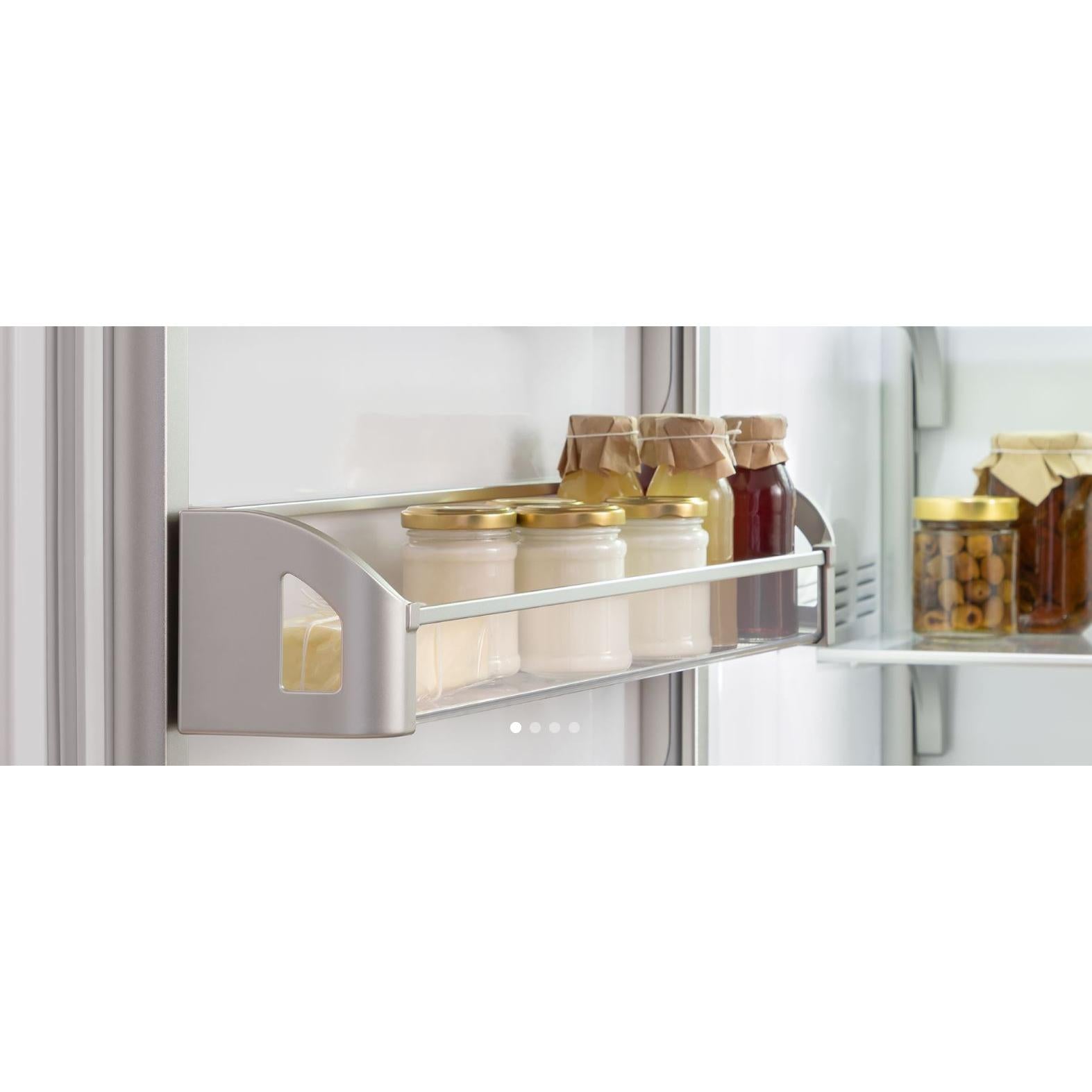 Bertazzoni 24 Inch Built-In All Refrigerator - 13.0 cu.ft Capacity, LED Lighting, Stainless Steel (REF24RCPIXL/23) - Perfect for Modern Kitchens & Open-Concept Homes