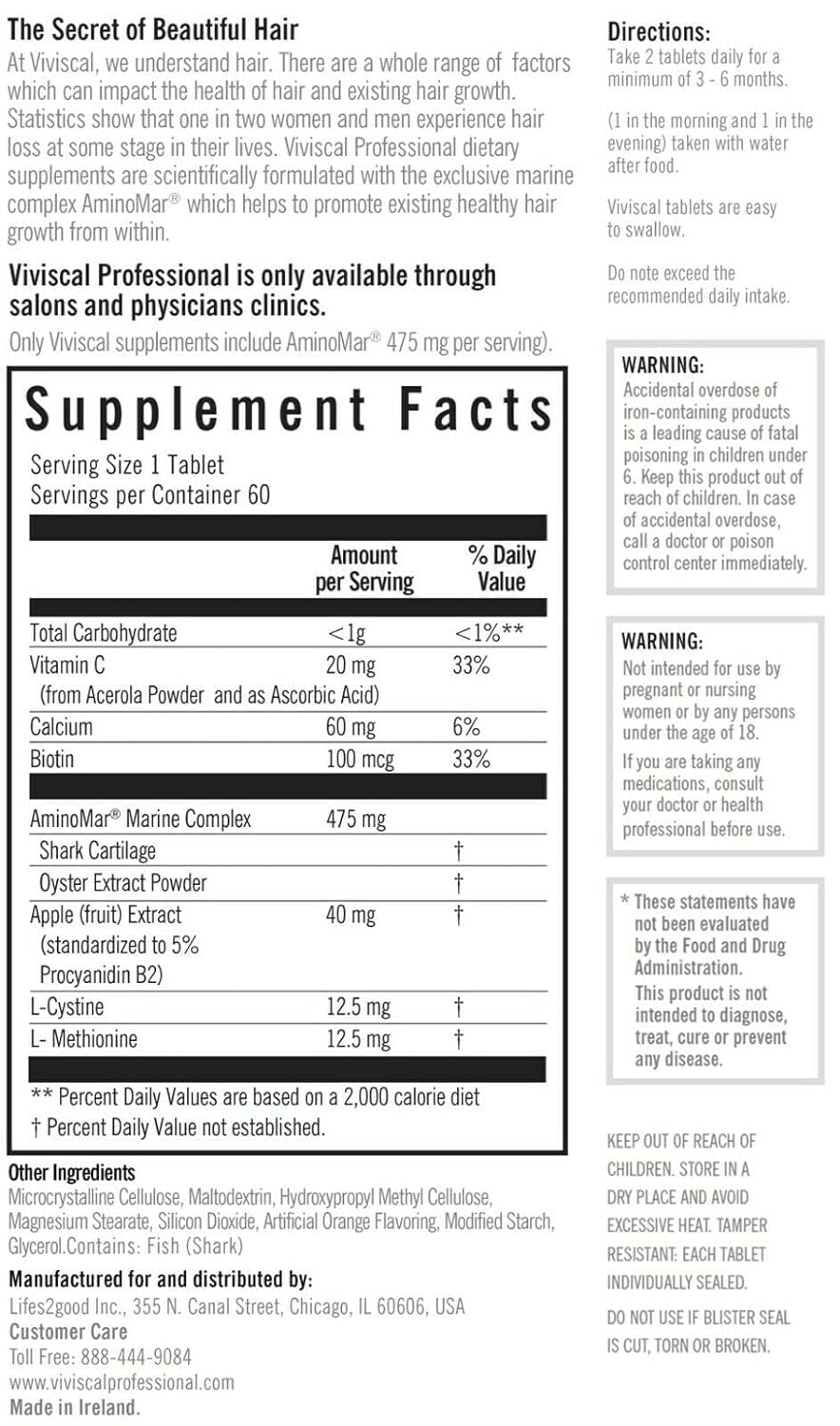 Best Hair Growth Vitamins for Women & Men - 180 Tablets for Thicker, Stronger Hair - Biotin & Keratin Supplement for Healthy Hair Growth - Perfect for Daily Use & Hair Care Routine