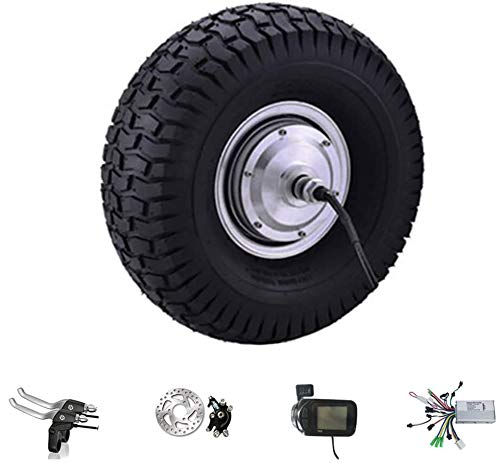 48V 350W/500W/800W Electric Hub Motor Kit - 15 Inch for E-Bike, Scooter & Karting - High Power Electric Wheelbarrow Motor by Sarach Store - Perfect for DIY Electric Vehicles & Off-Road Conversions