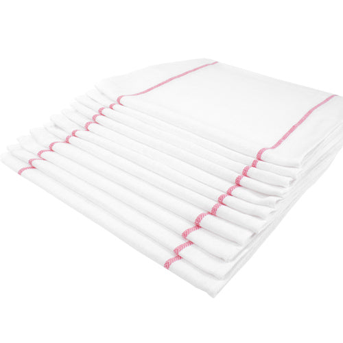 Premium Herringbone Weave Kitchen Towels - 12 Pack | Super Absorbent & Quick-Drying Dish Cloths for Cooking, Cleaning & Dish Drying | Ideal for Home, Restaurant & Commercial Use