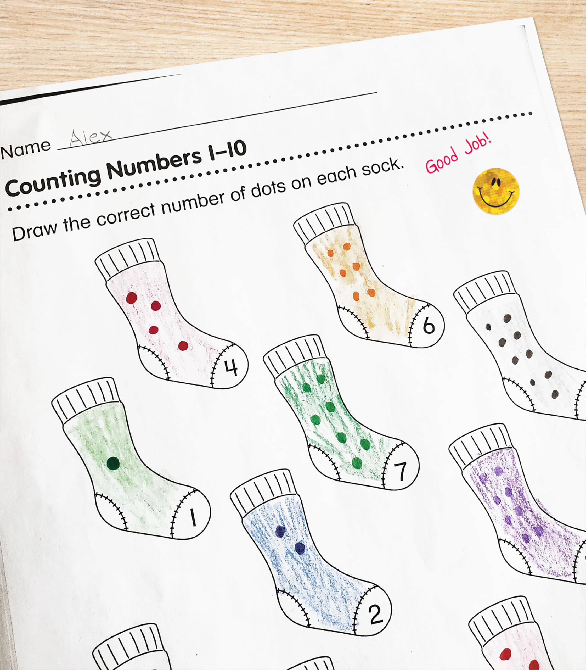 Colorful Smiley Face Stickers for Crafts, Scrapbooking & Classroom Rewards