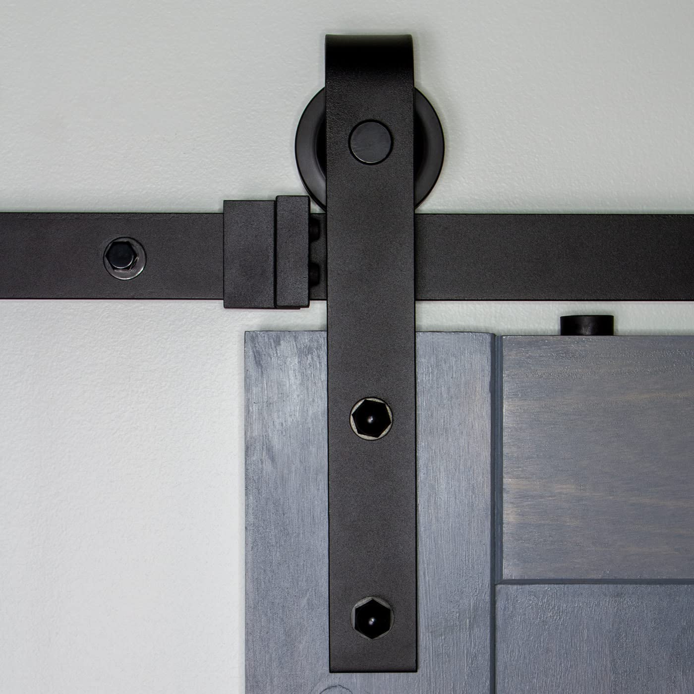 Black Iron Barn Door Hardware Kit 78.75